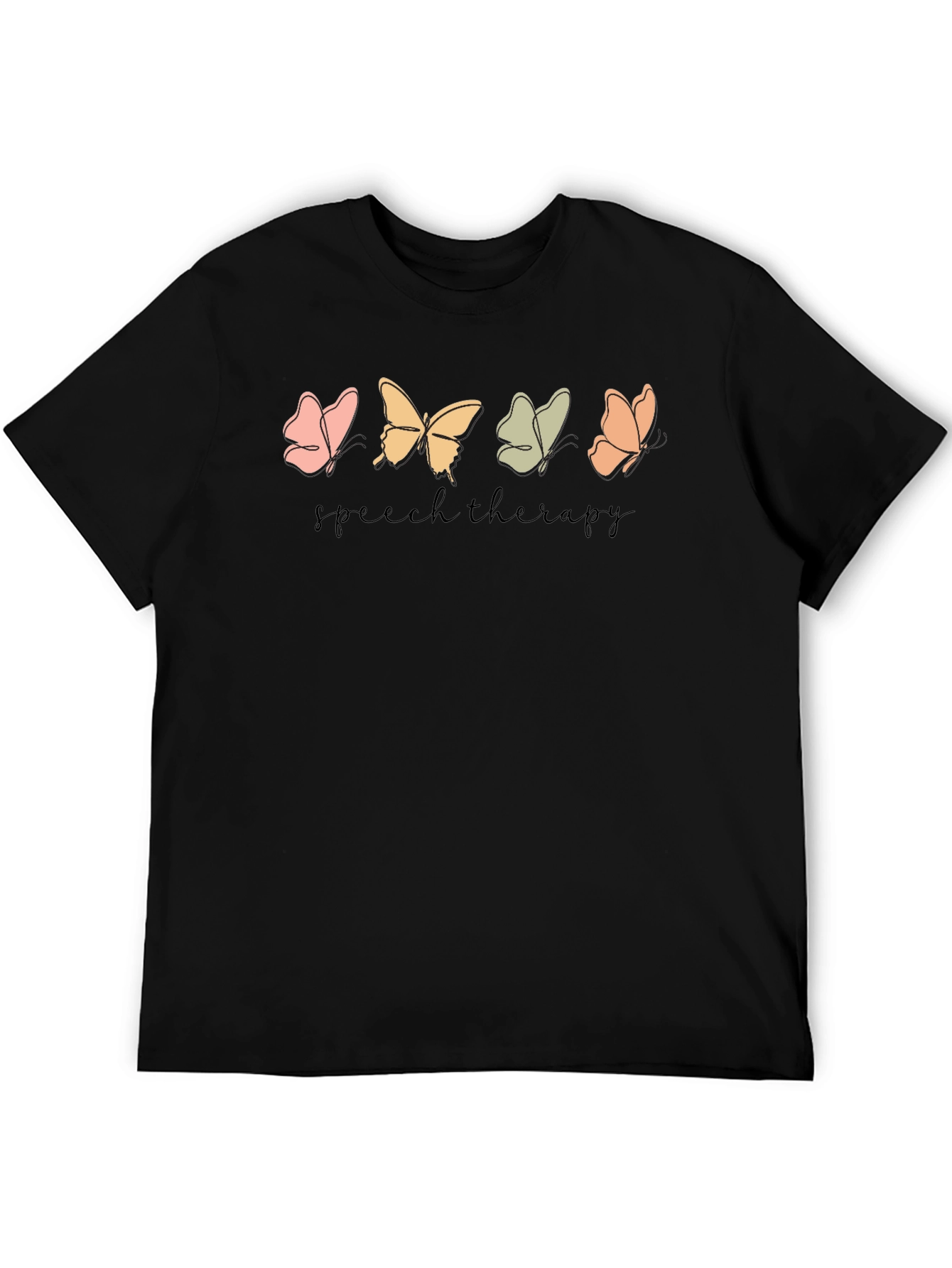 Speech Therapy Butterfly T-Shirt - Therapist Gift