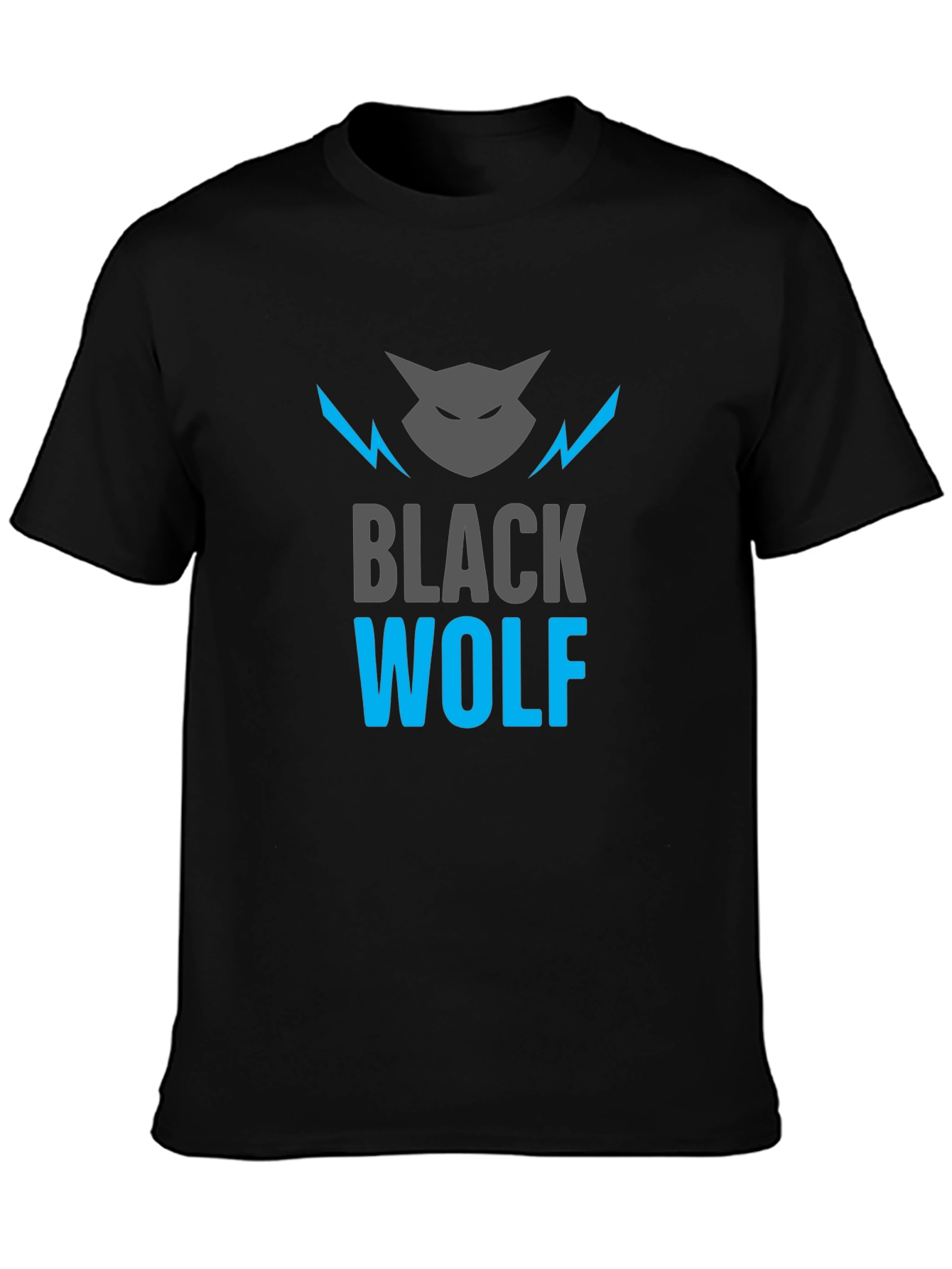 Black Wolf Graphic Tee - Cool Casual Style