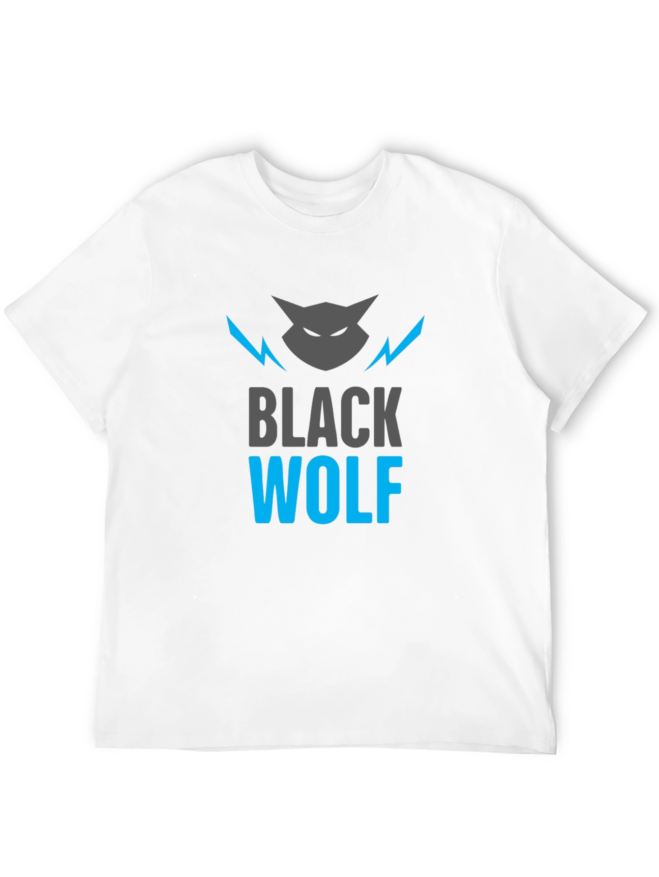 Black Wolf Graphic Tee - Cool Casual Style