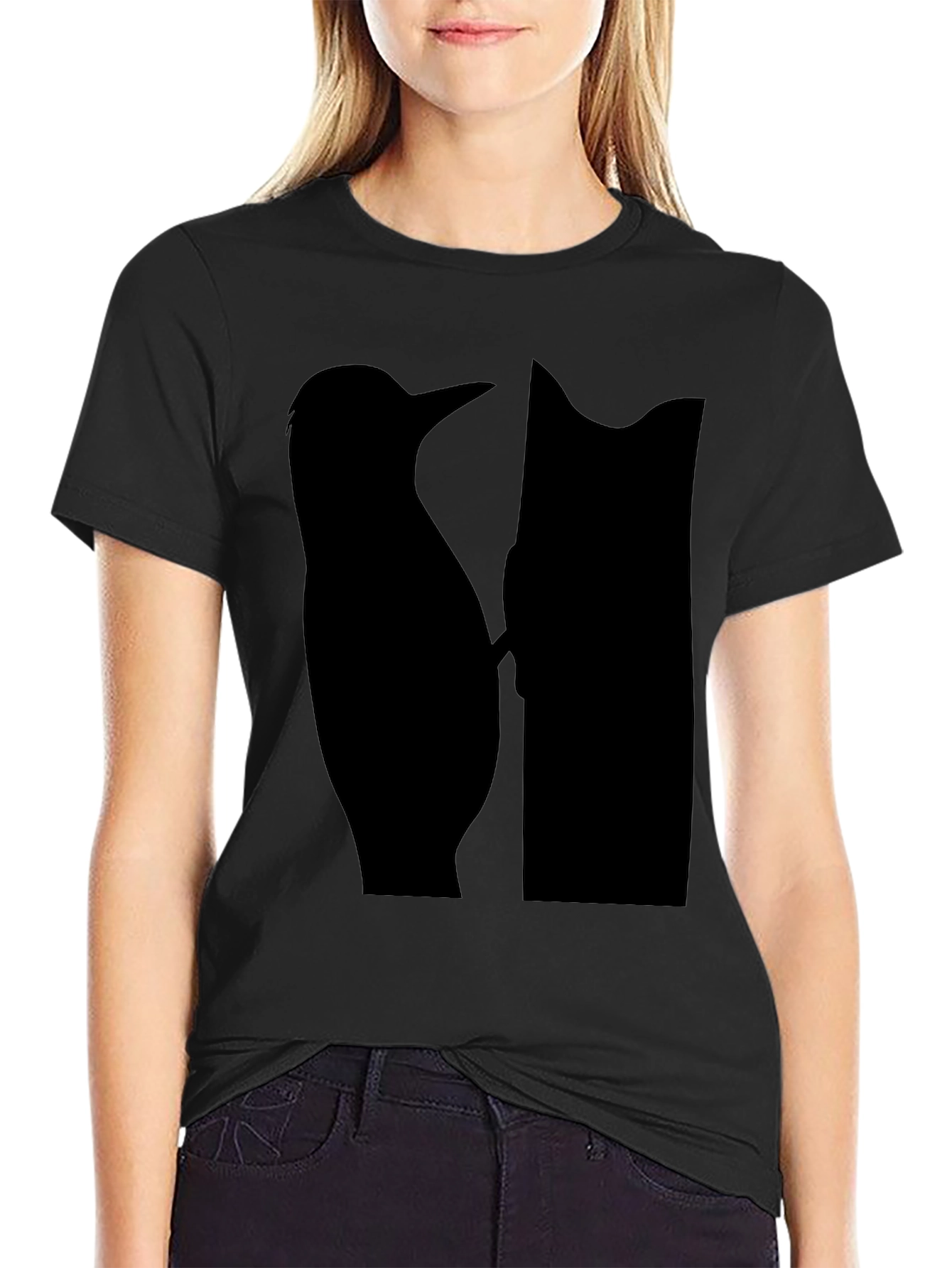 Black Woodpecker Graphic Tee