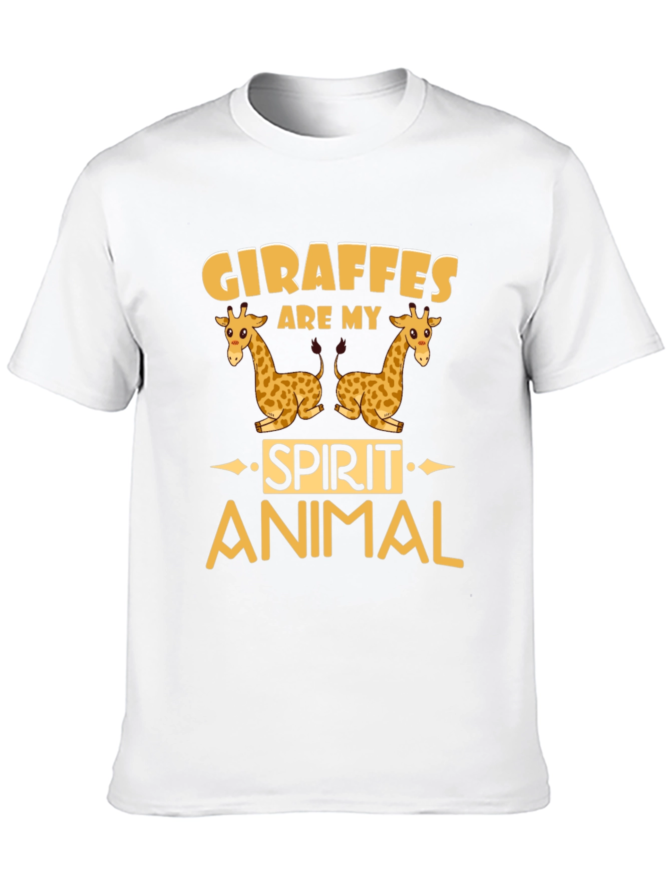 Giraffe Spirit Animal Graphic Tee
