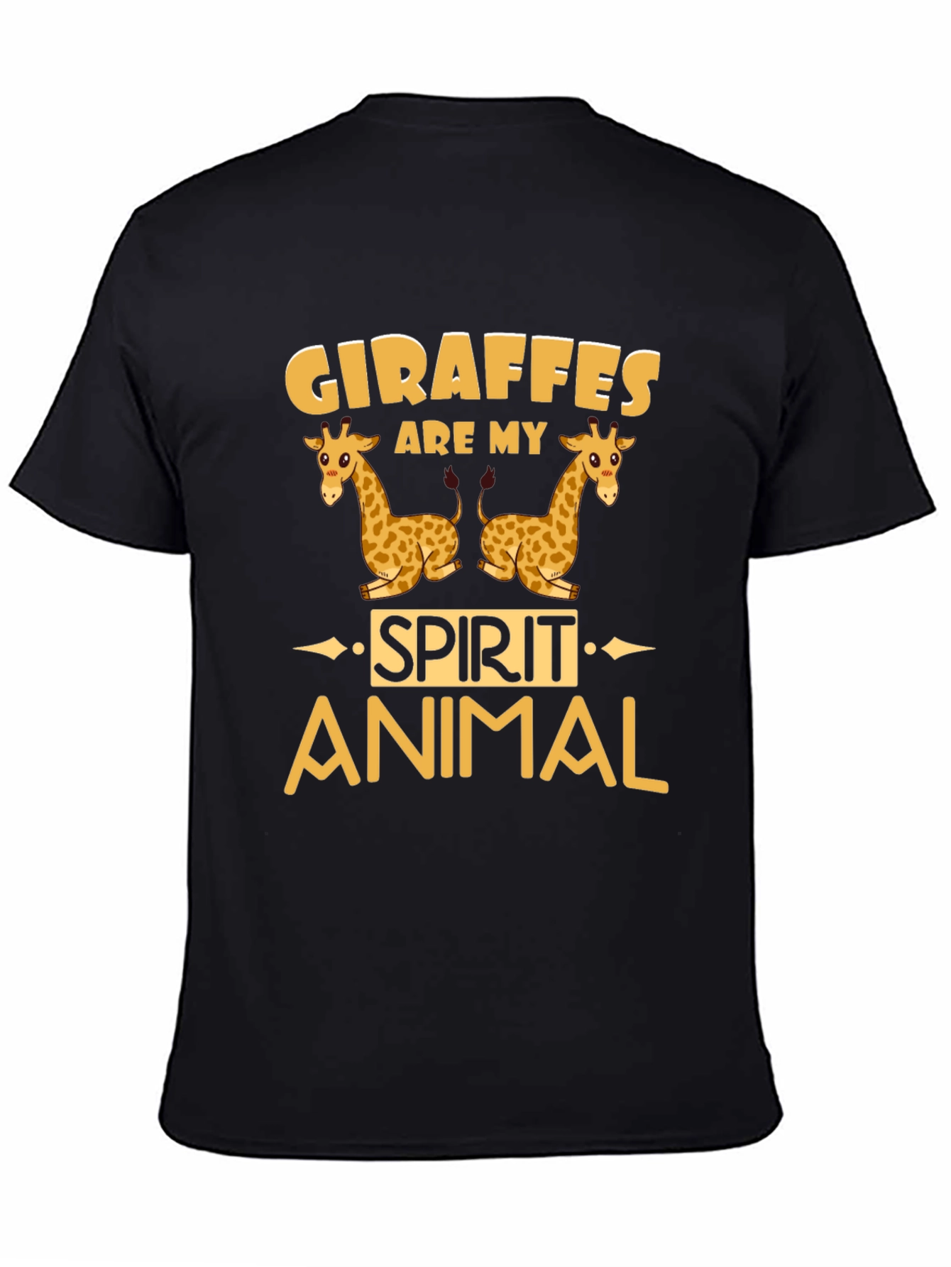 Giraffe Spirit Animal Graphic Tee