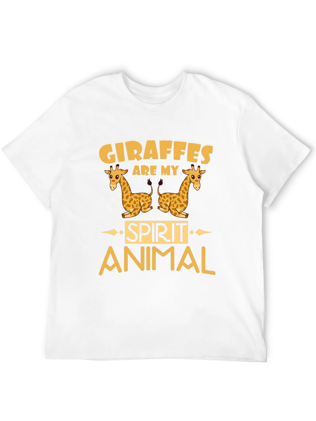 Giraffe Spirit Animal Graphic Tee