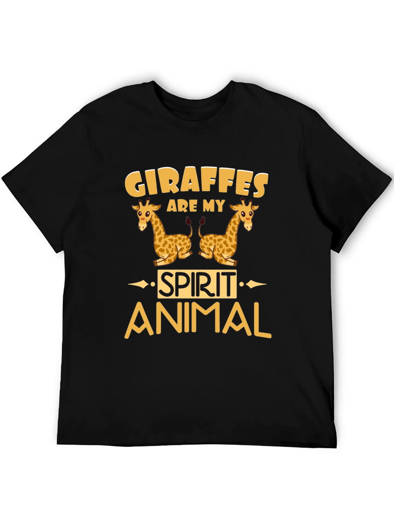 Giraffe Spirit Animal Graphic Tee