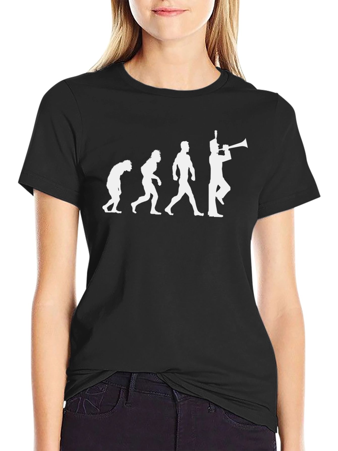 Marching Band Evolution Black T-Shirt