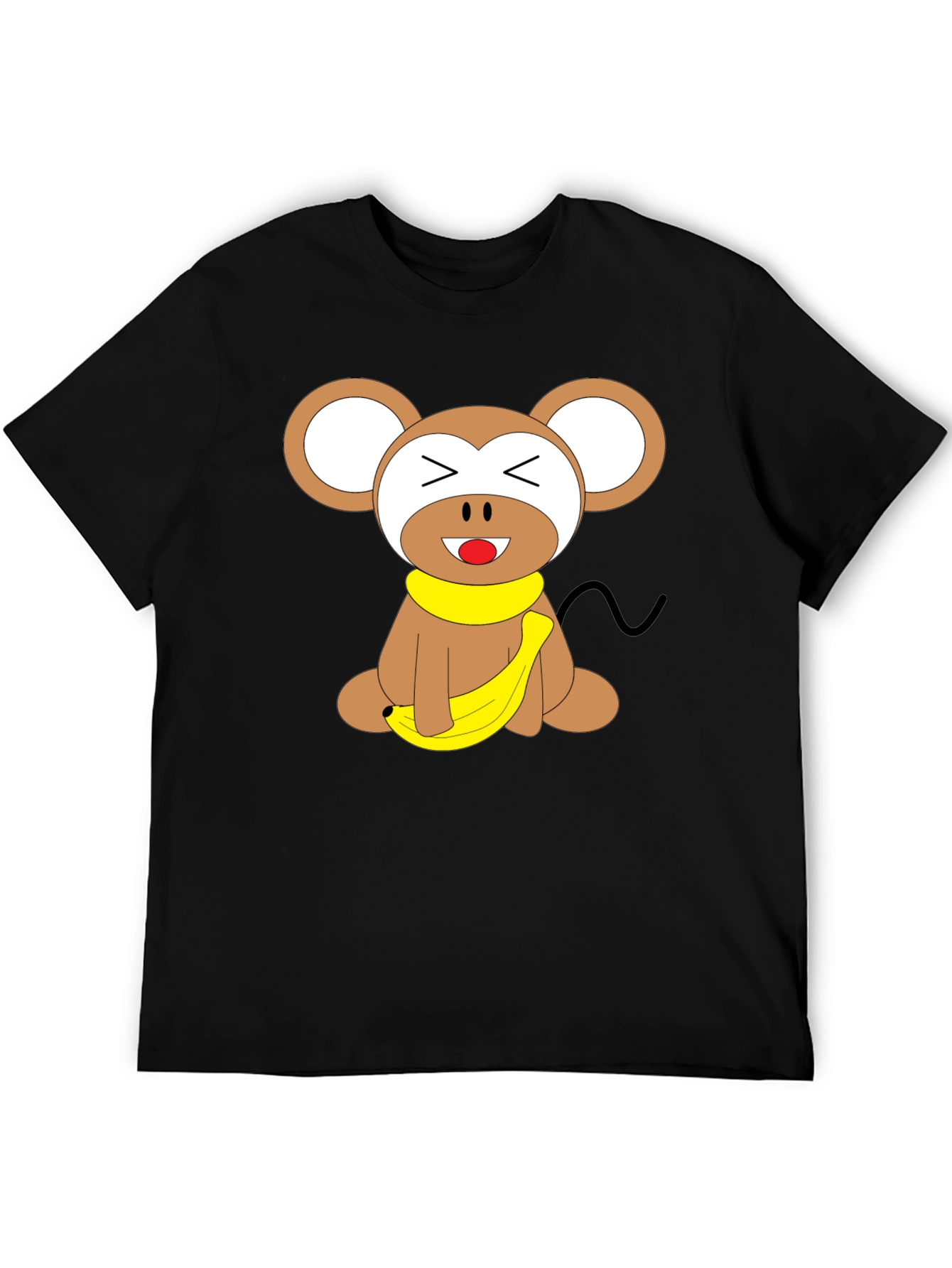Monkey Banana Graphic T-Shirt - Soft Cotton Tee