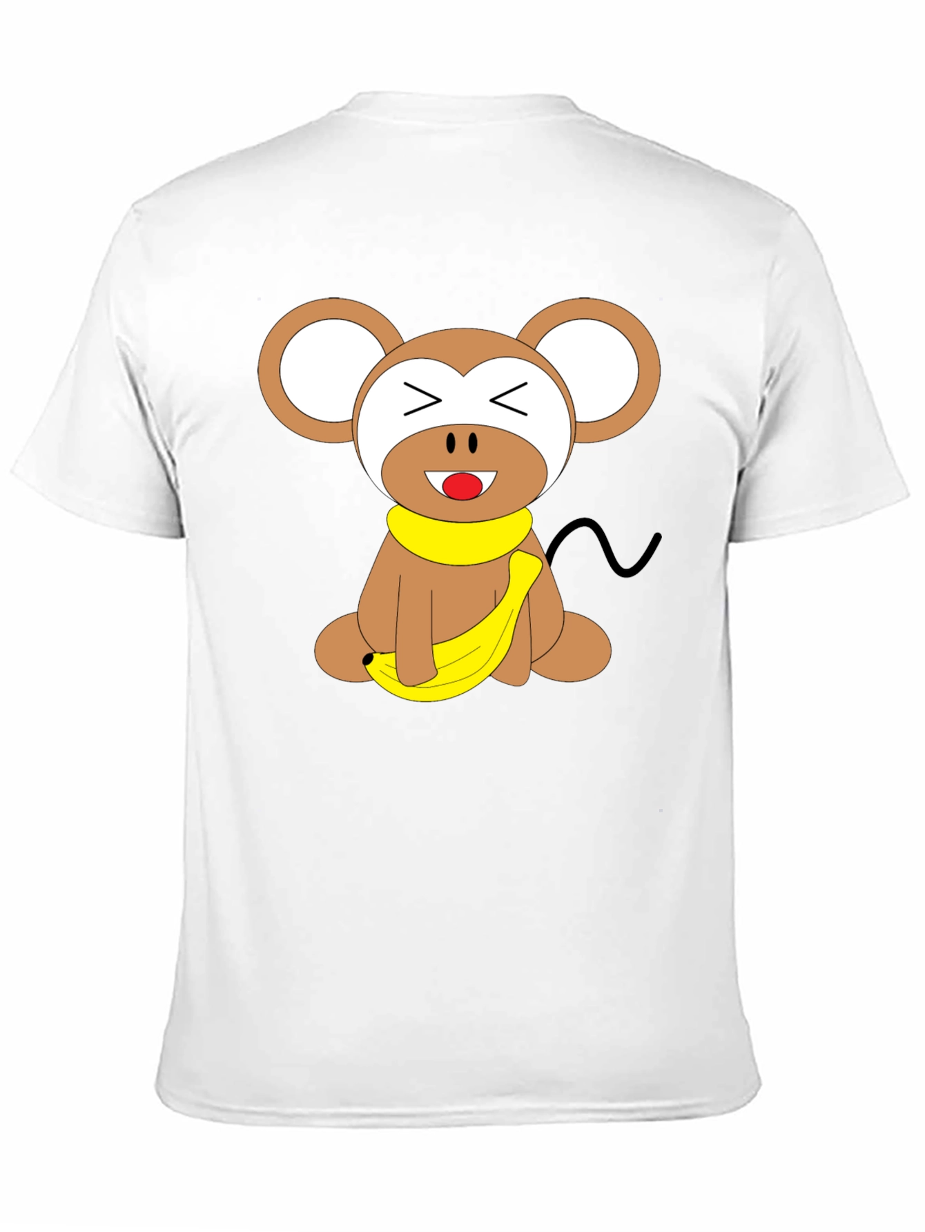 Monkey Banana Graphic T-Shirt - Soft Cotton Tee
