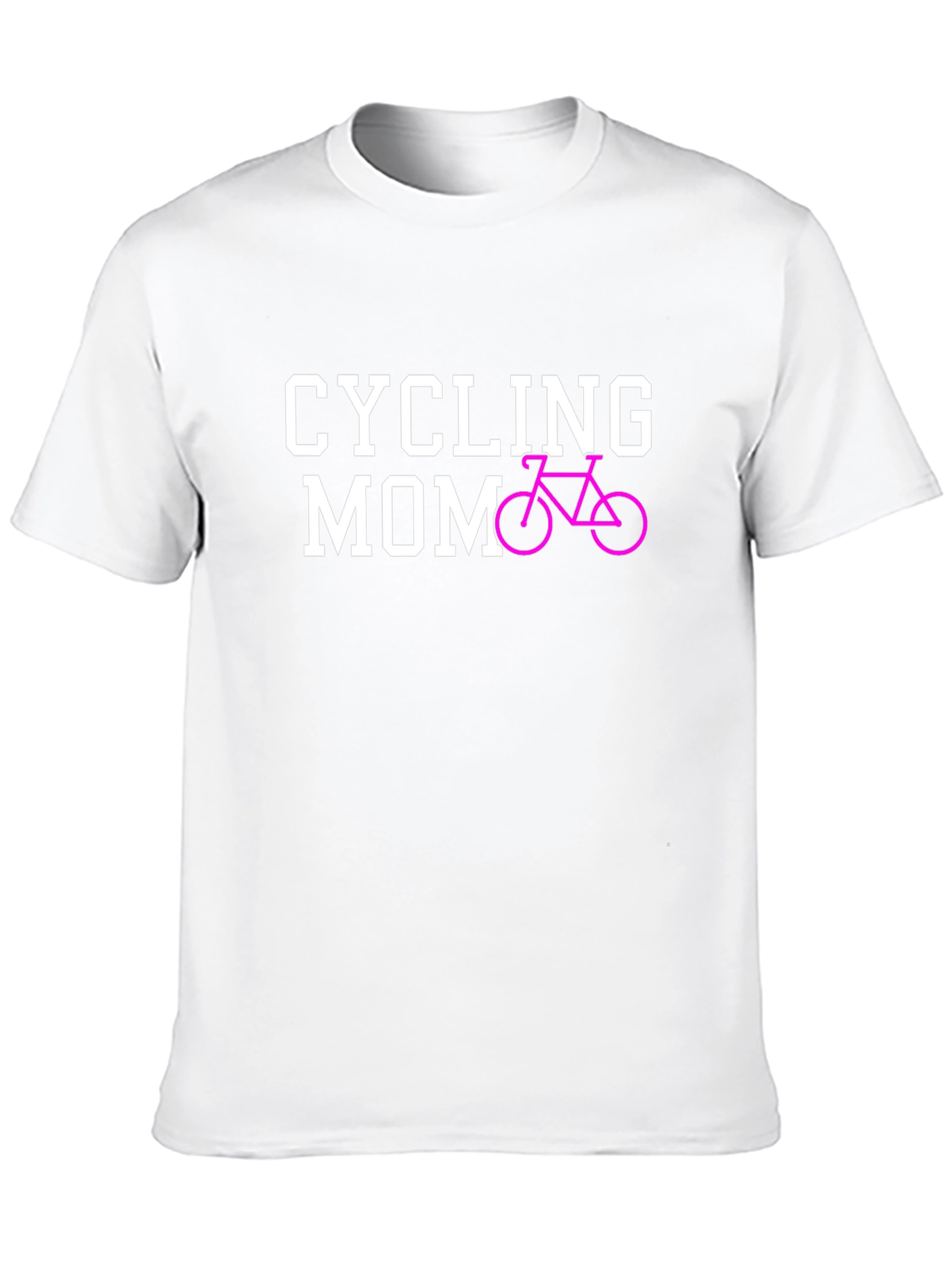 Cycling Mom Graphic Tee - Black