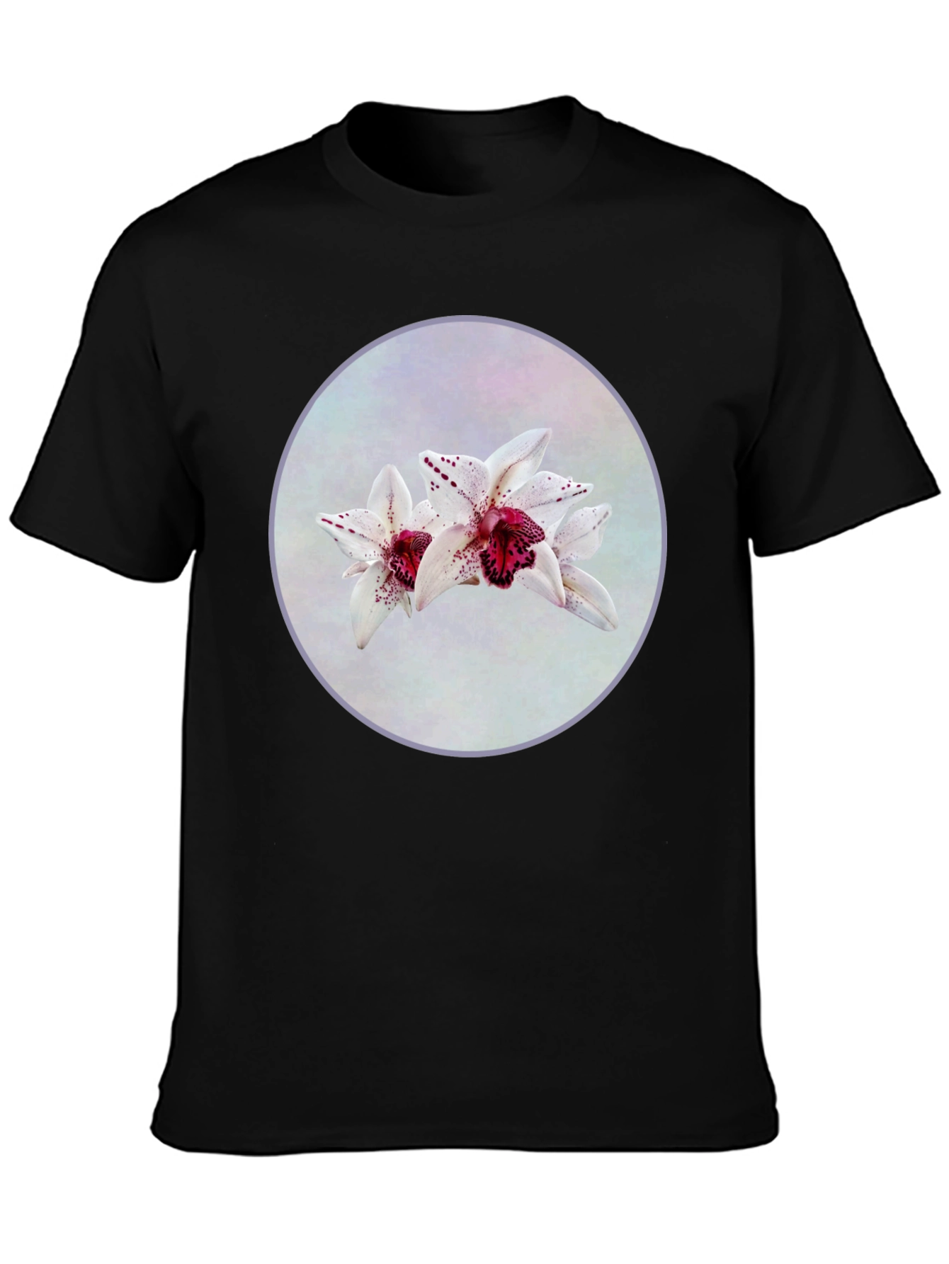 Floral Orchid Graphic T-Shirt