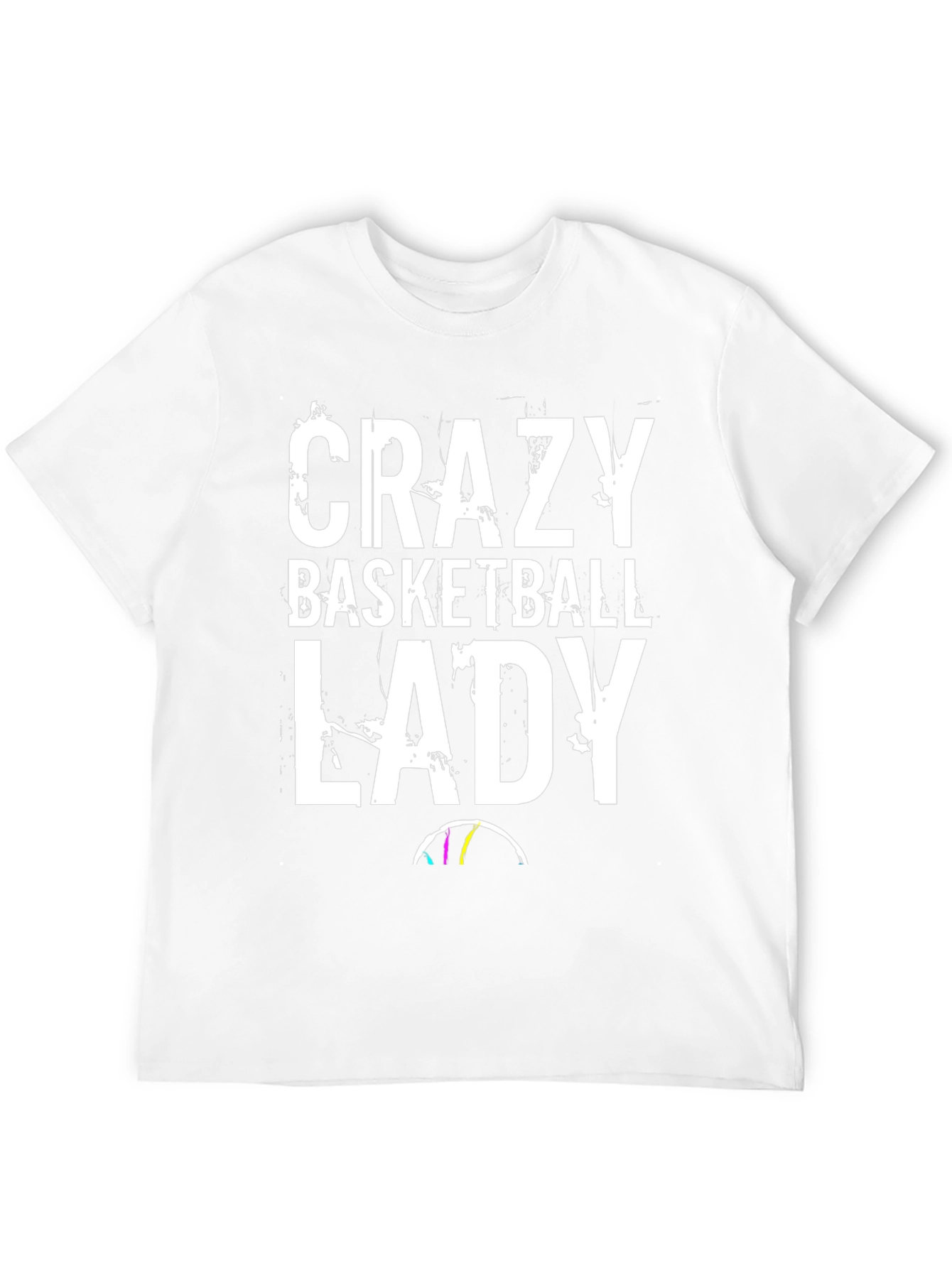 Crazy Basketball Lady T-Shirt