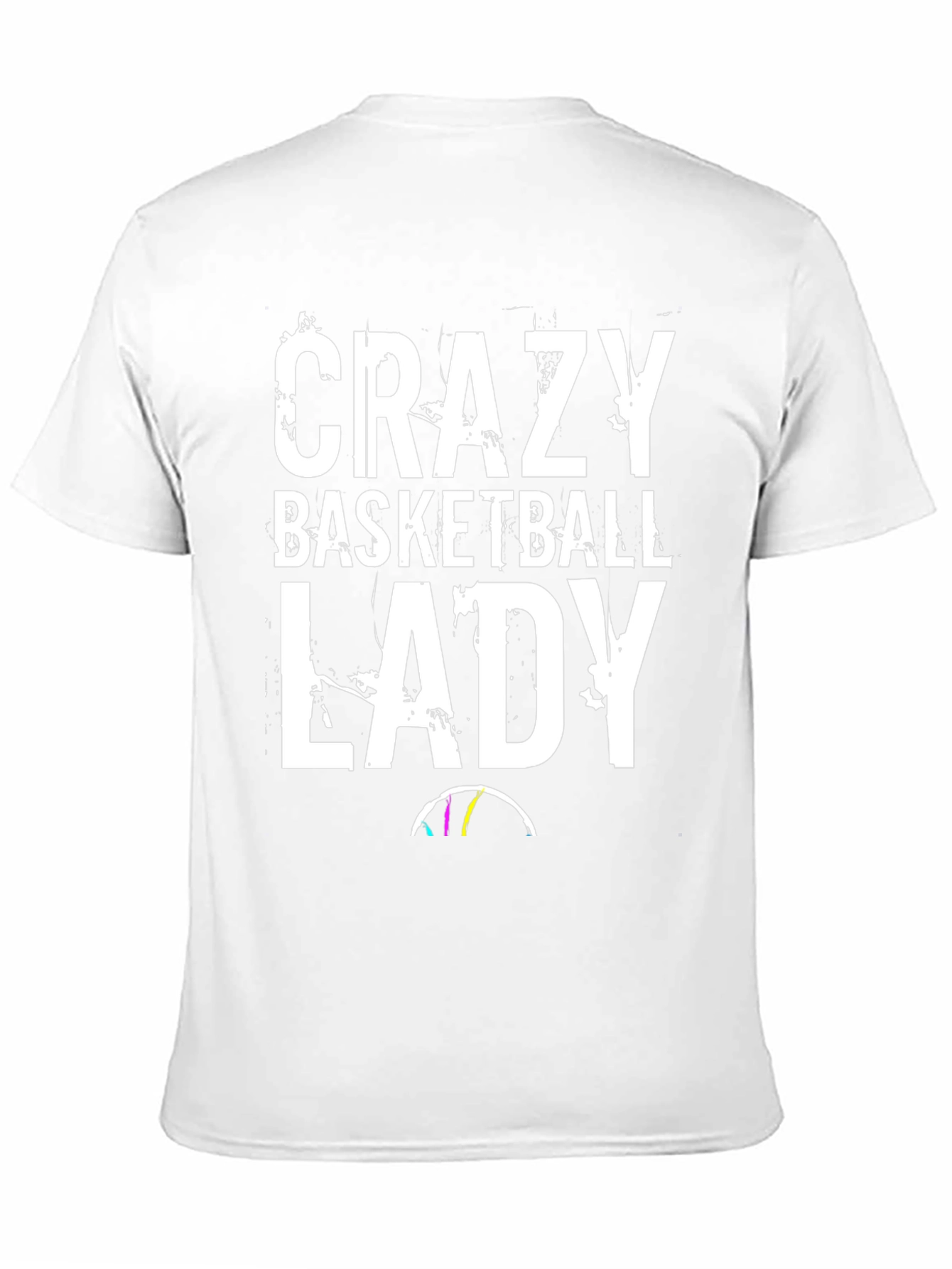 Crazy Basketball Lady T-Shirt