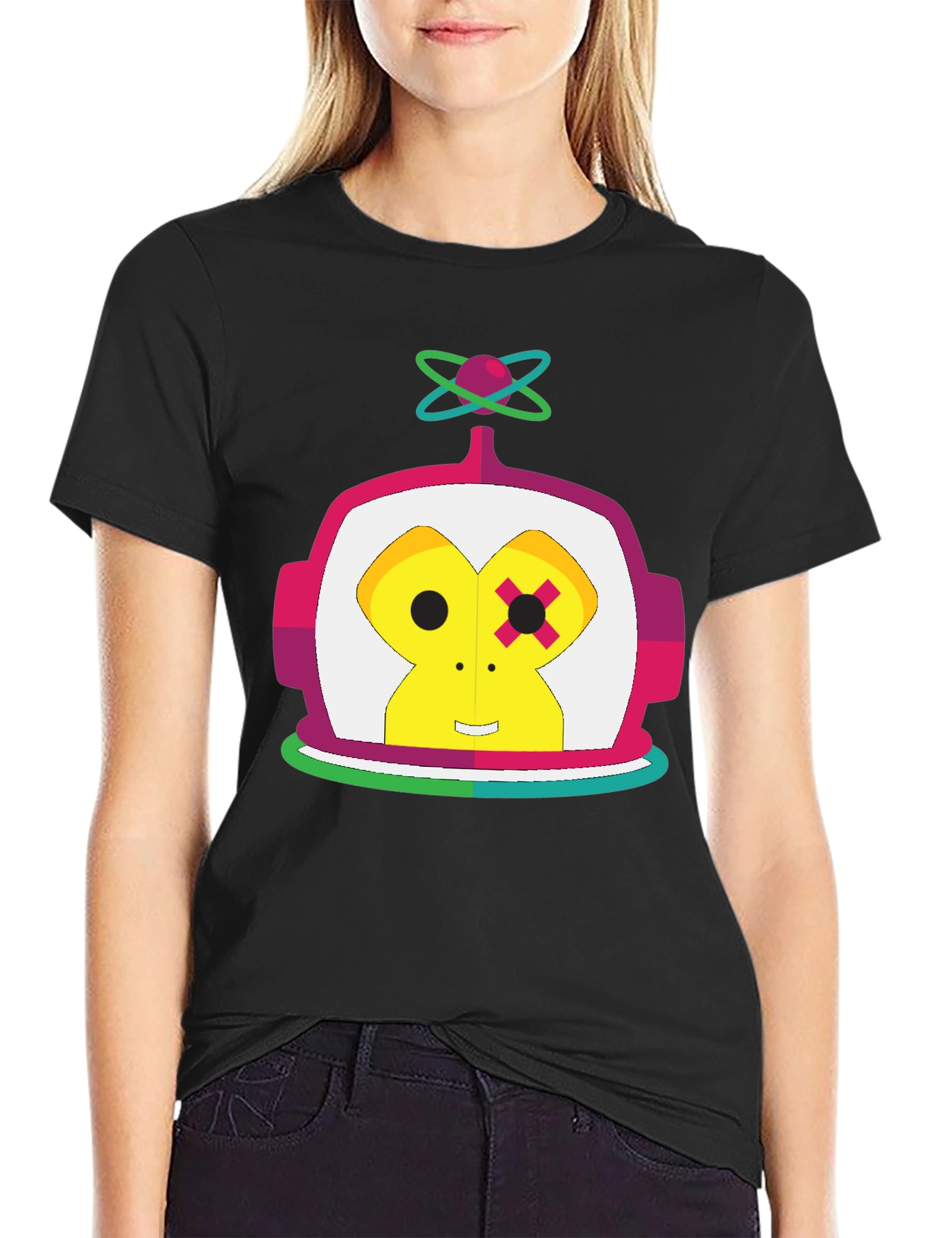 Funky Monkey Astronaut Graphic T-Shirt