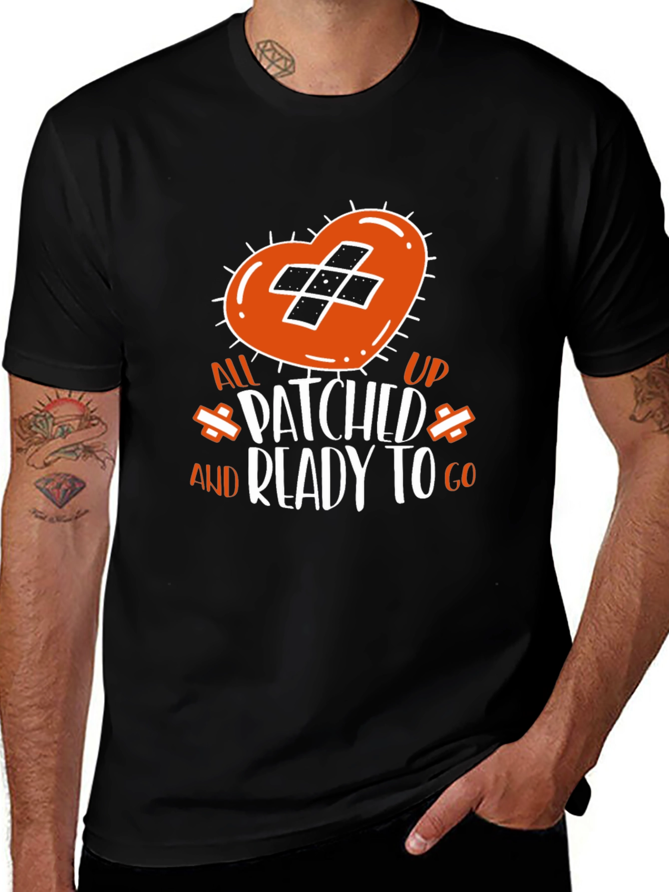 Patched Up and Ready T-Shirt