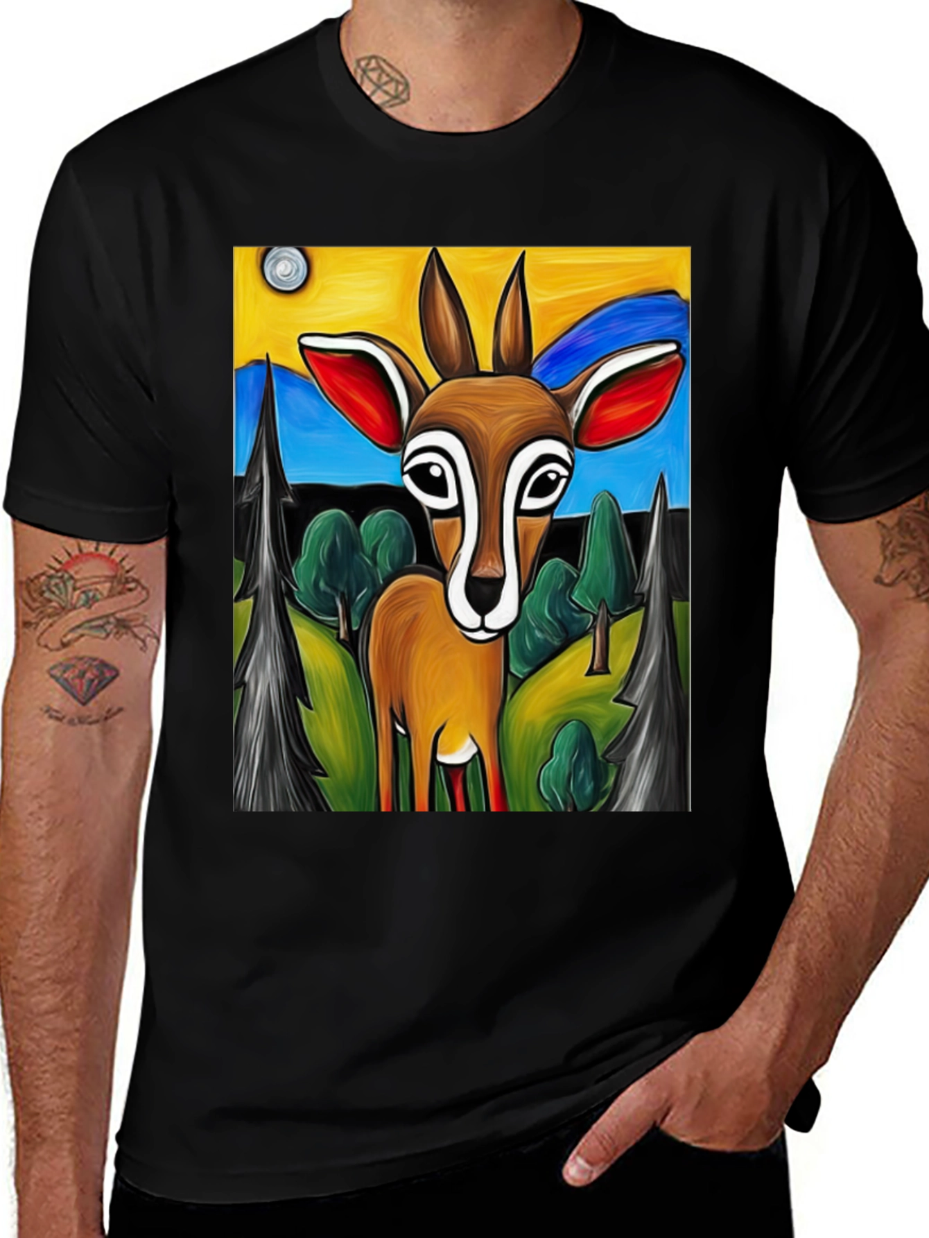 Deer Art T-Shirt