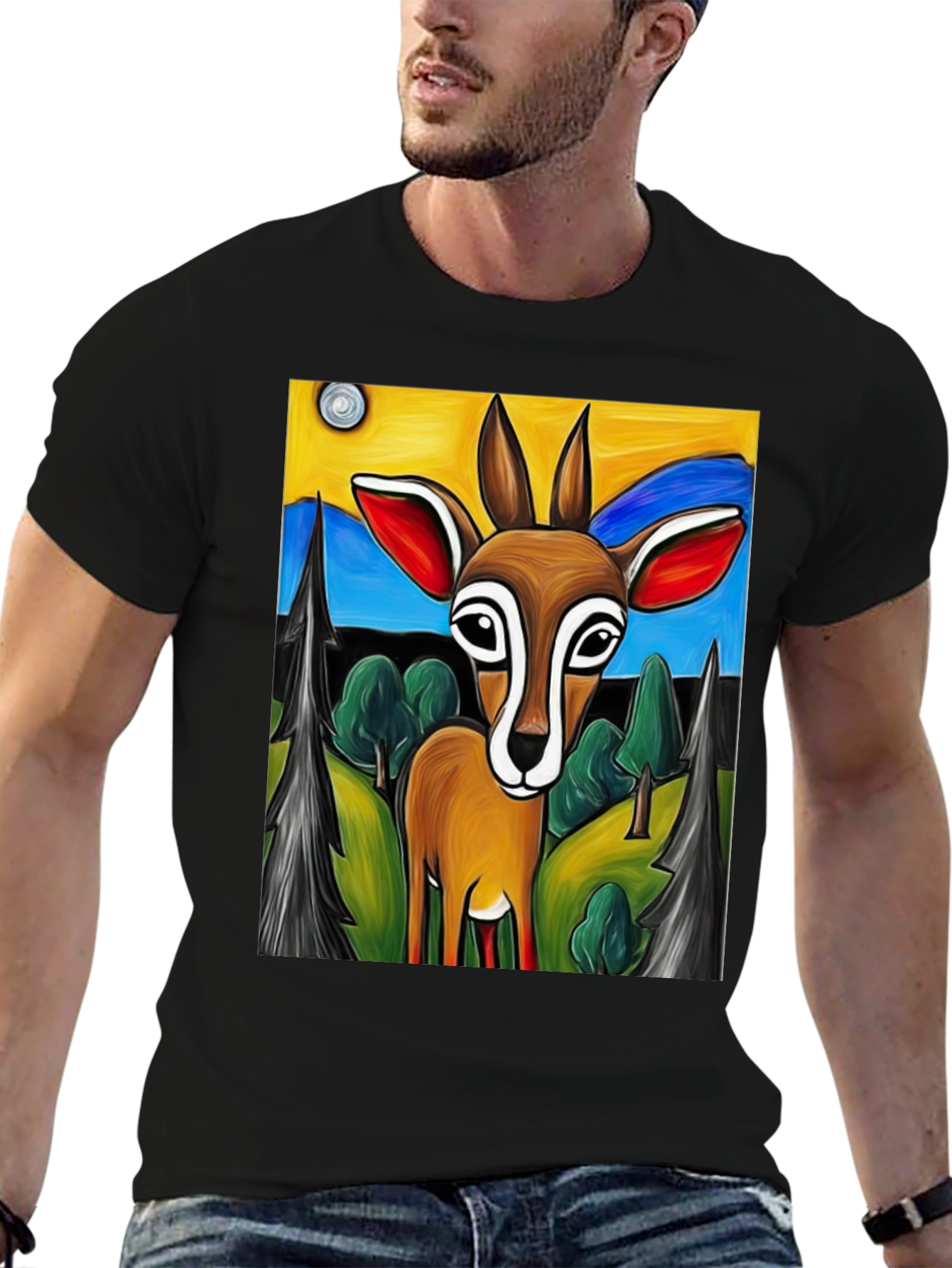 Deer Art T-Shirt