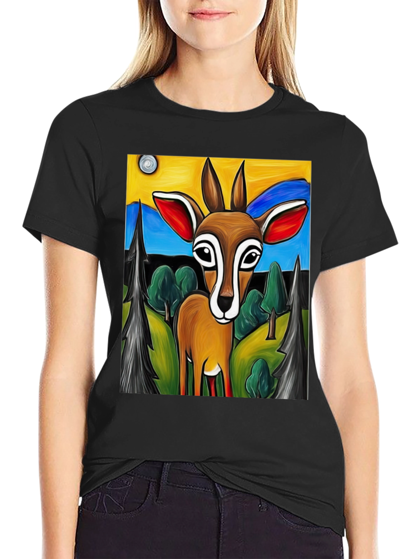 Deer Art T-Shirt