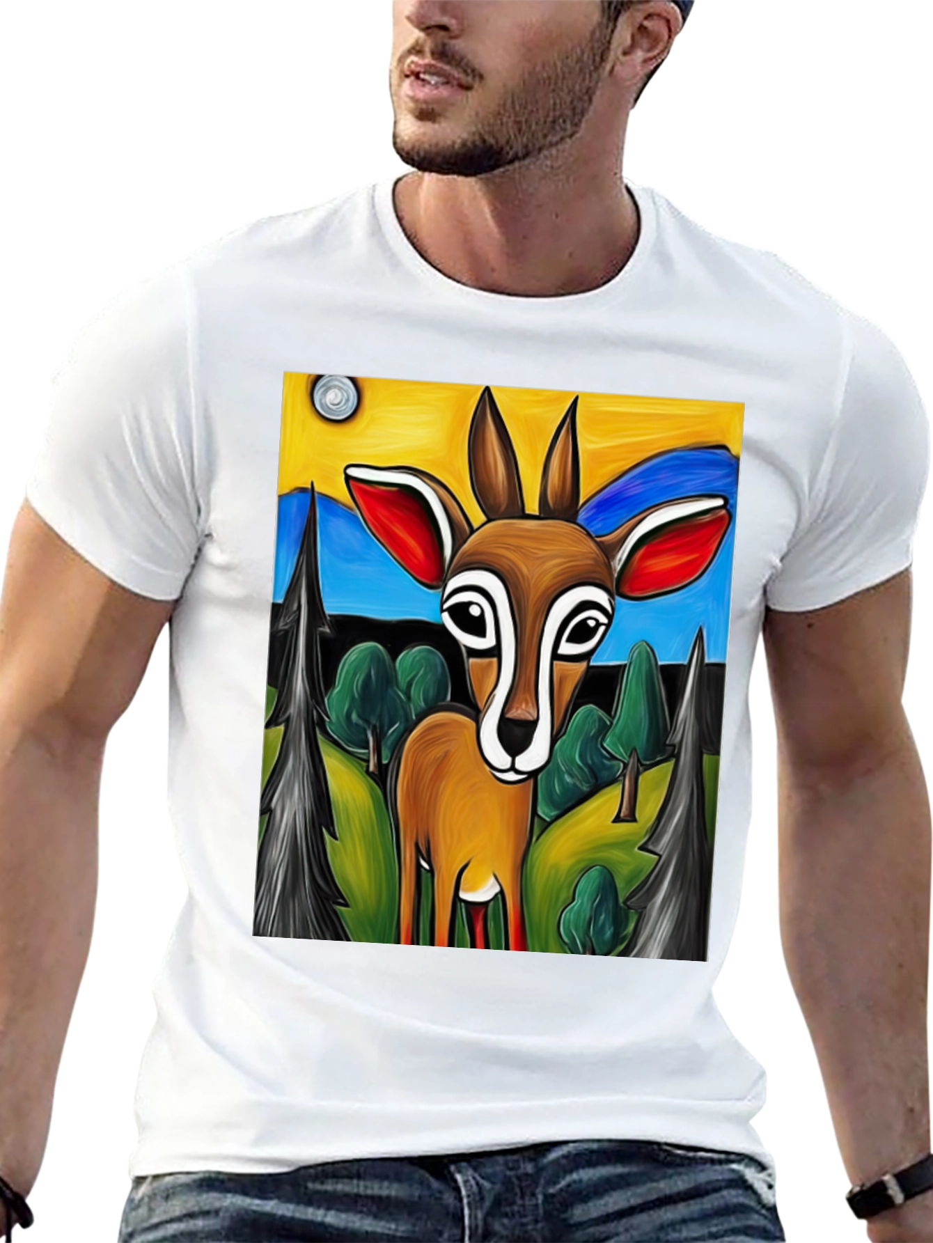 Deer Art T-Shirt