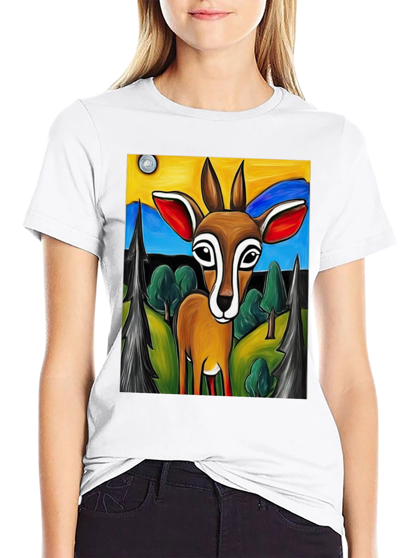 Deer Art T-Shirt