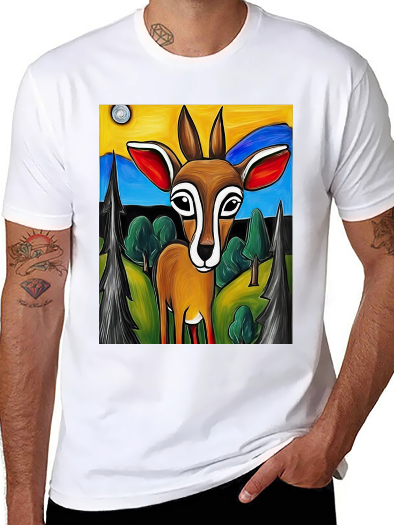 Deer Art T-Shirt
