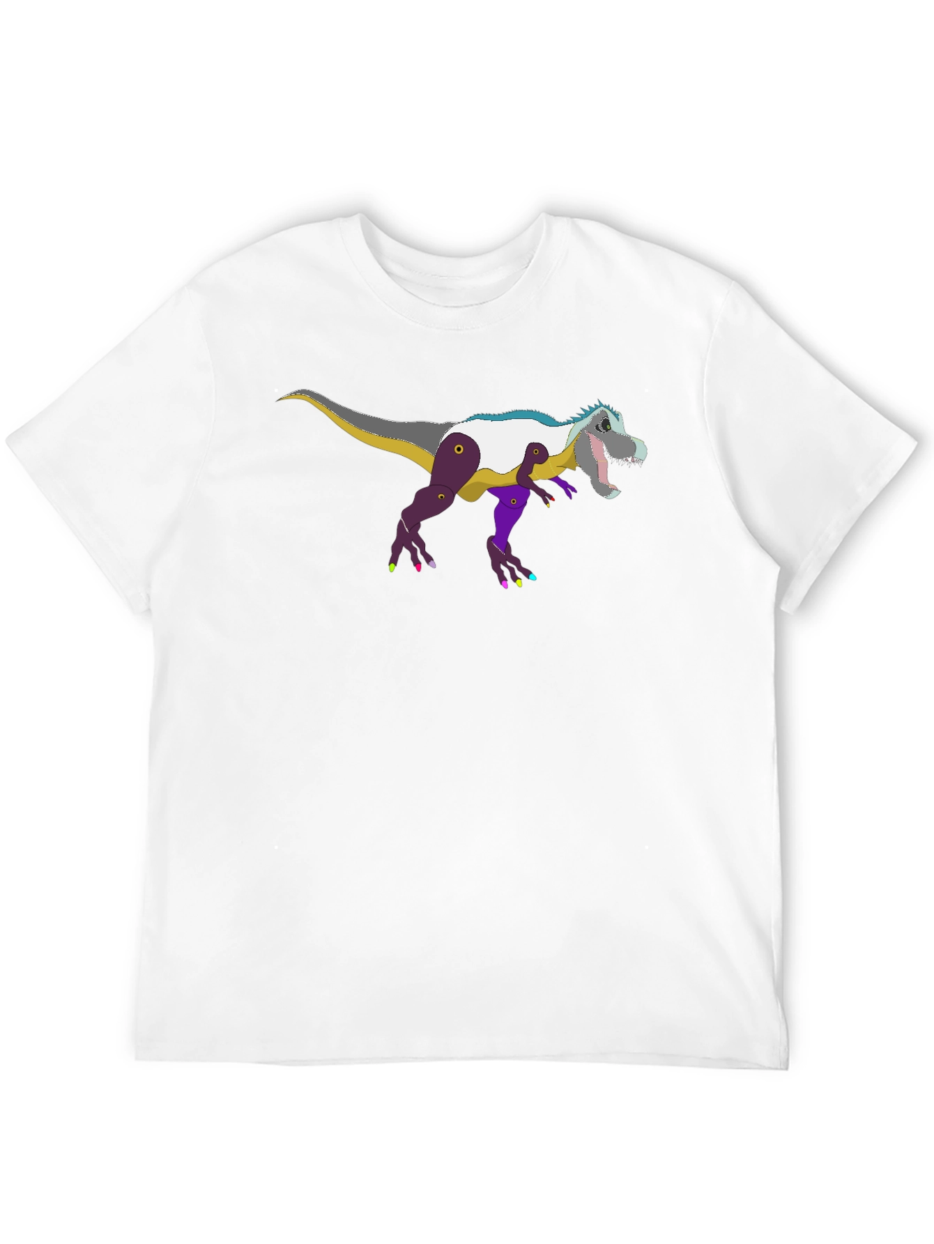 Dino T-Rex Graphic Tee - Quirky Dinosaur Lovers Shirt