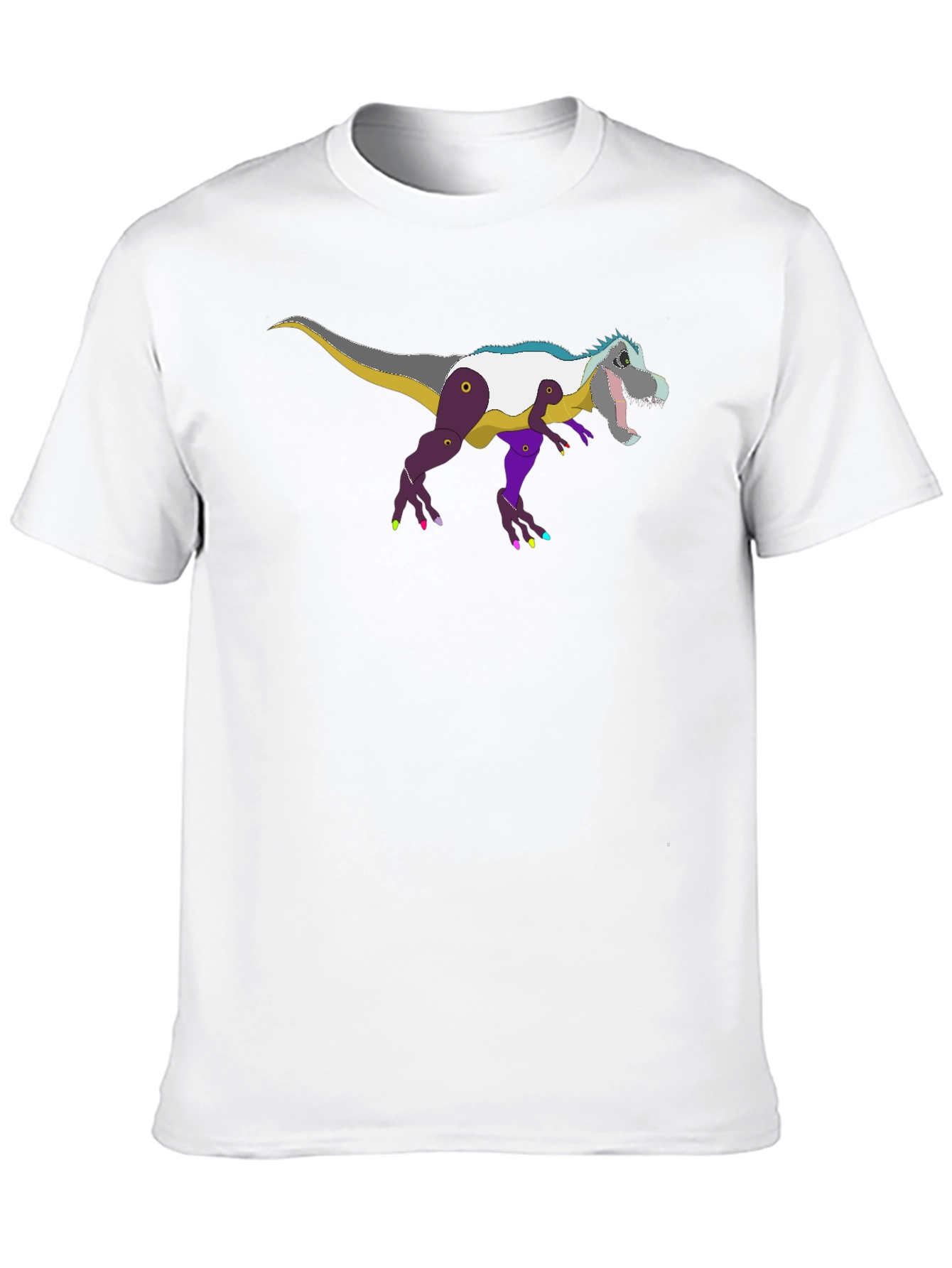 Dino T-Rex Graphic Tee - Quirky Dinosaur Lovers Shirt