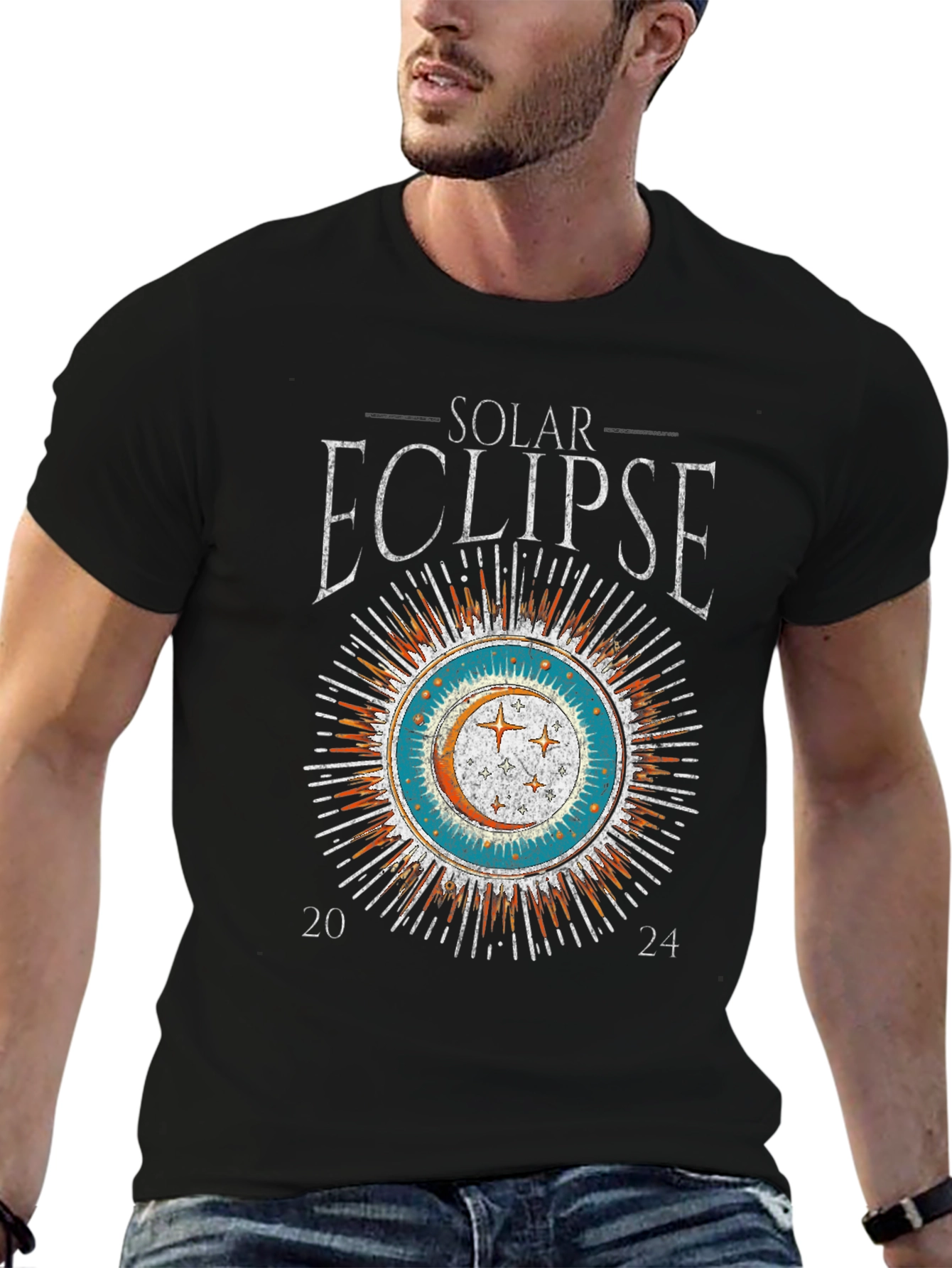 Solar Eclipse 2024 Graphic Tee - Limited Edition