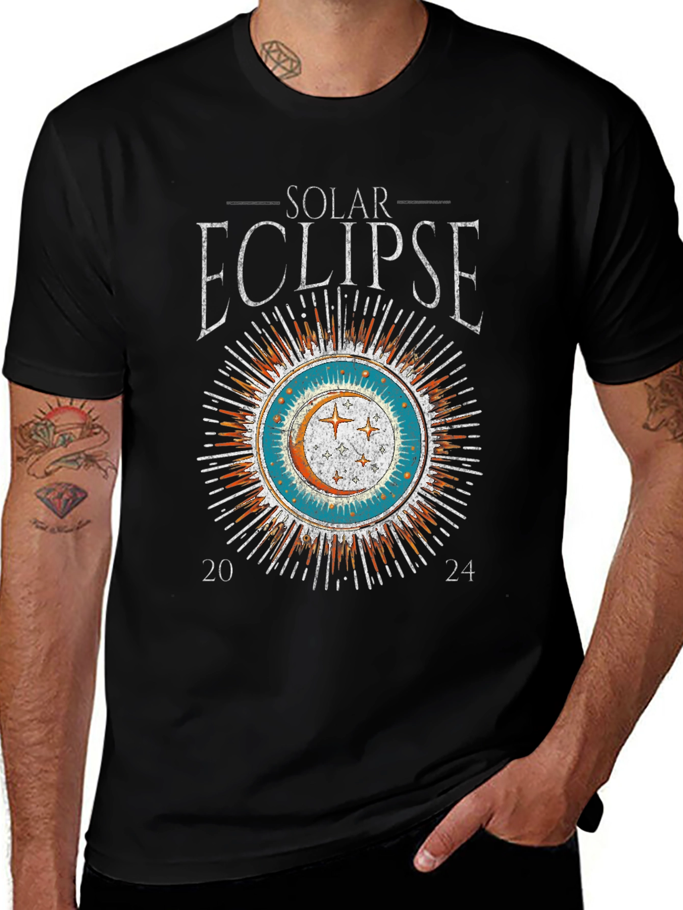 Solar Eclipse 2024 Graphic Tee - Limited Edition