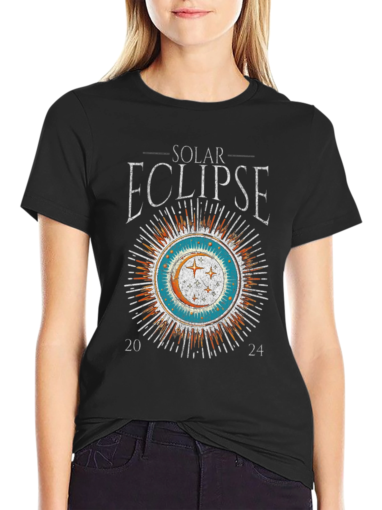 Solar Eclipse 2024 Graphic Tee - Limited Edition