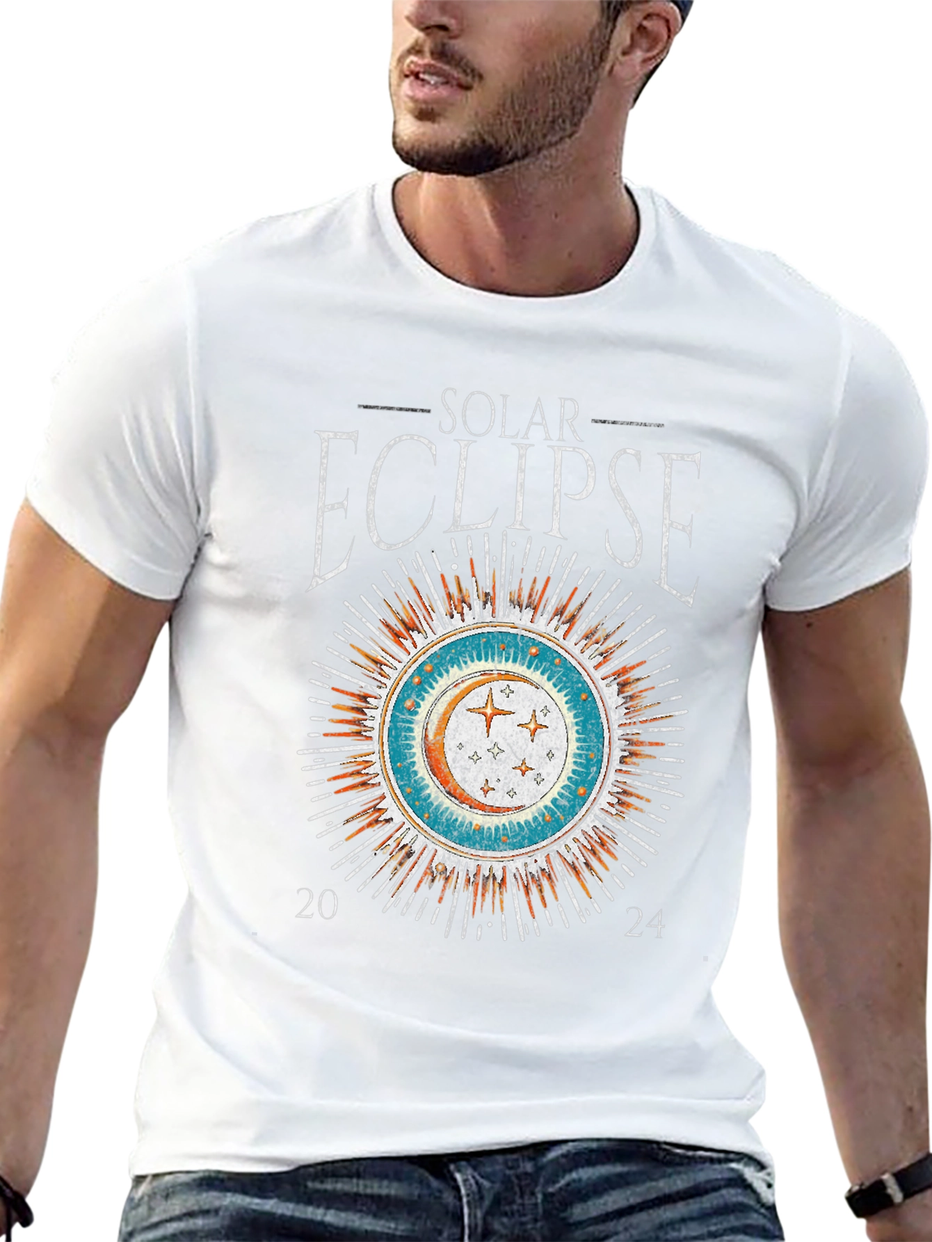 Solar Eclipse 2024 Graphic Tee - Limited Edition