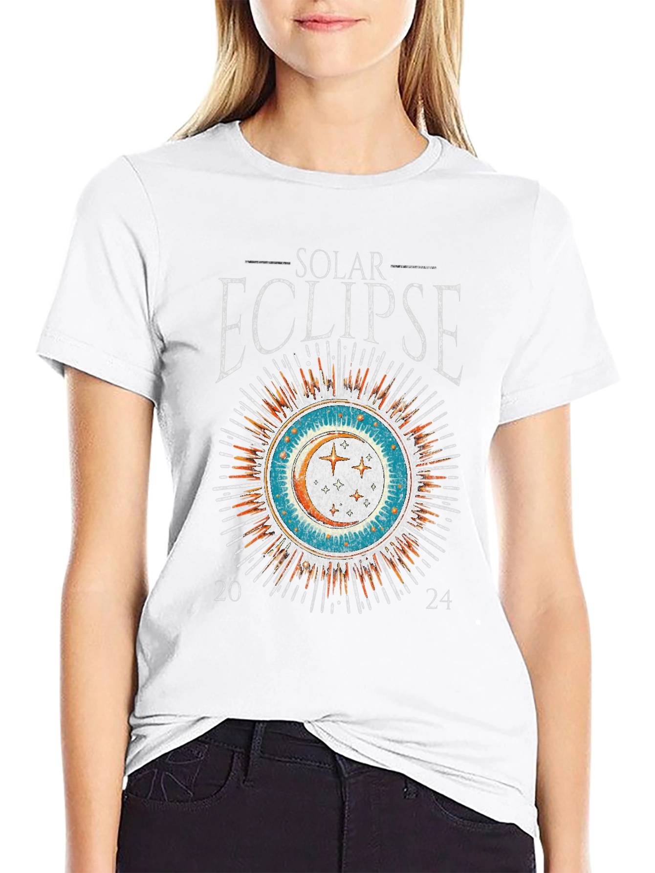 Solar Eclipse 2024 Graphic Tee - Limited Edition