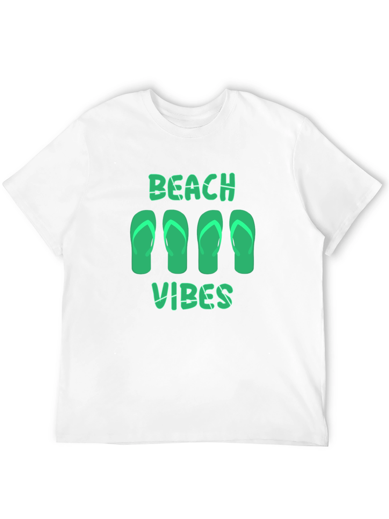 Beach Vibes Graphic Tee - Black
