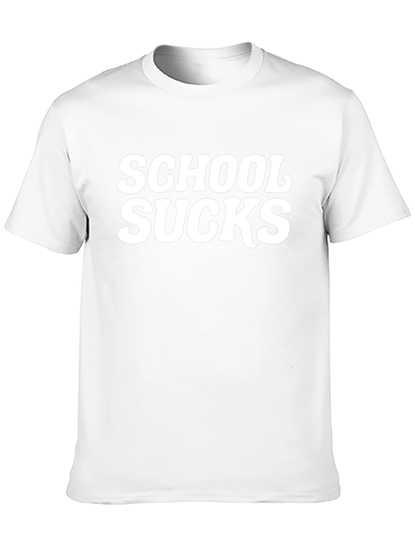 School Sucks Graphic Tee - Black
