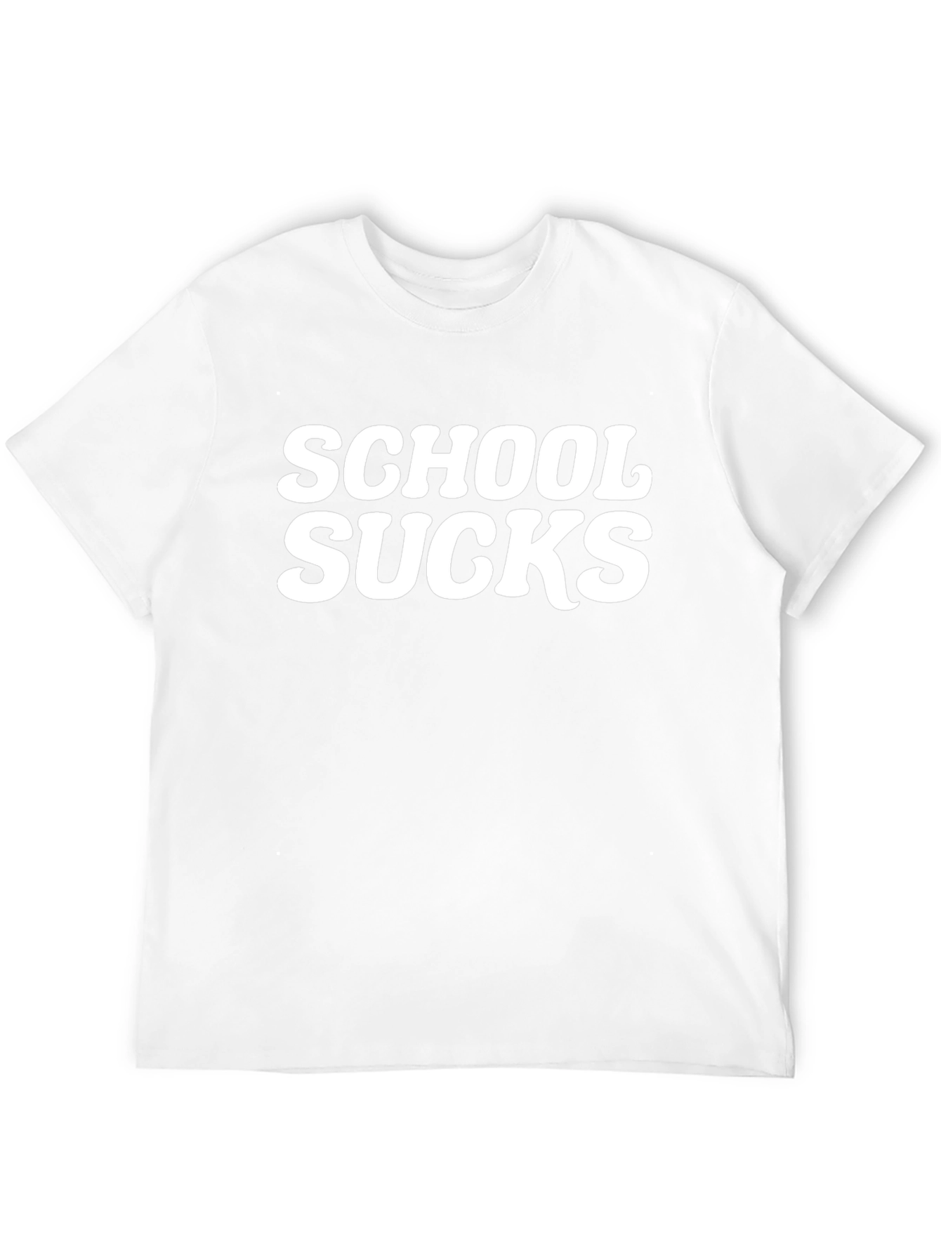 School Sucks Graphic Tee - Black