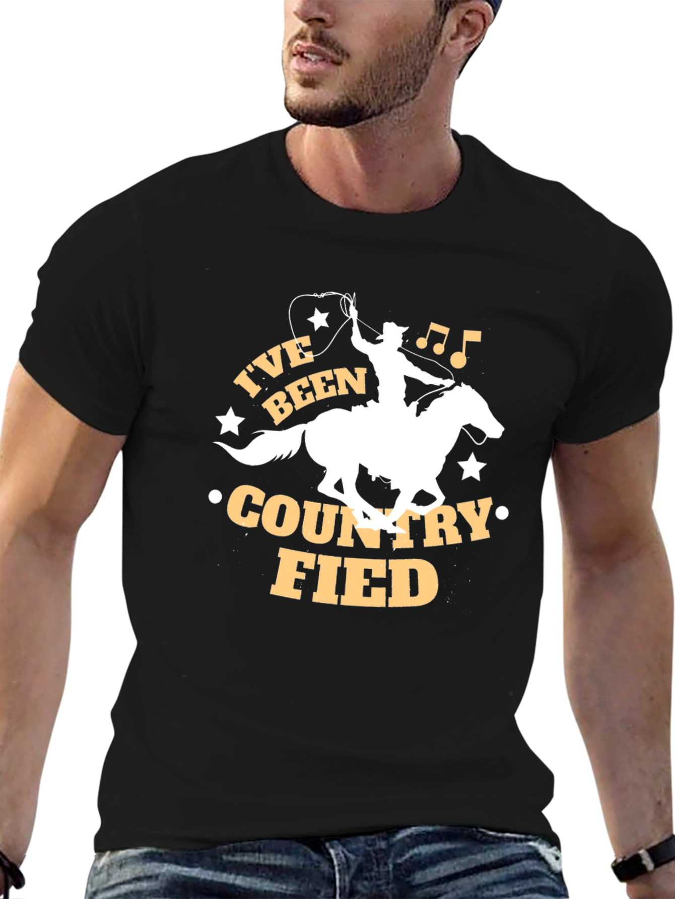 Country Music Fan T-Shirt - Ive Been Countryfied