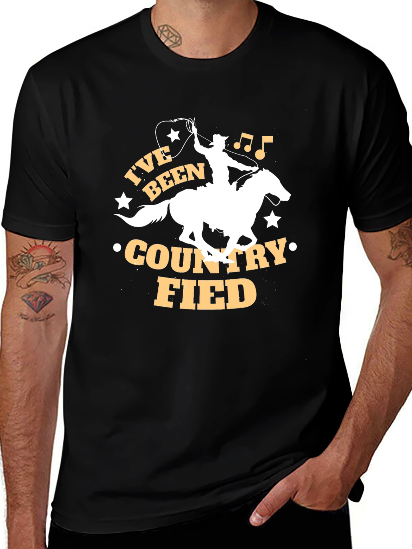 Country Music Fan T-Shirt - Ive Been Countryfied