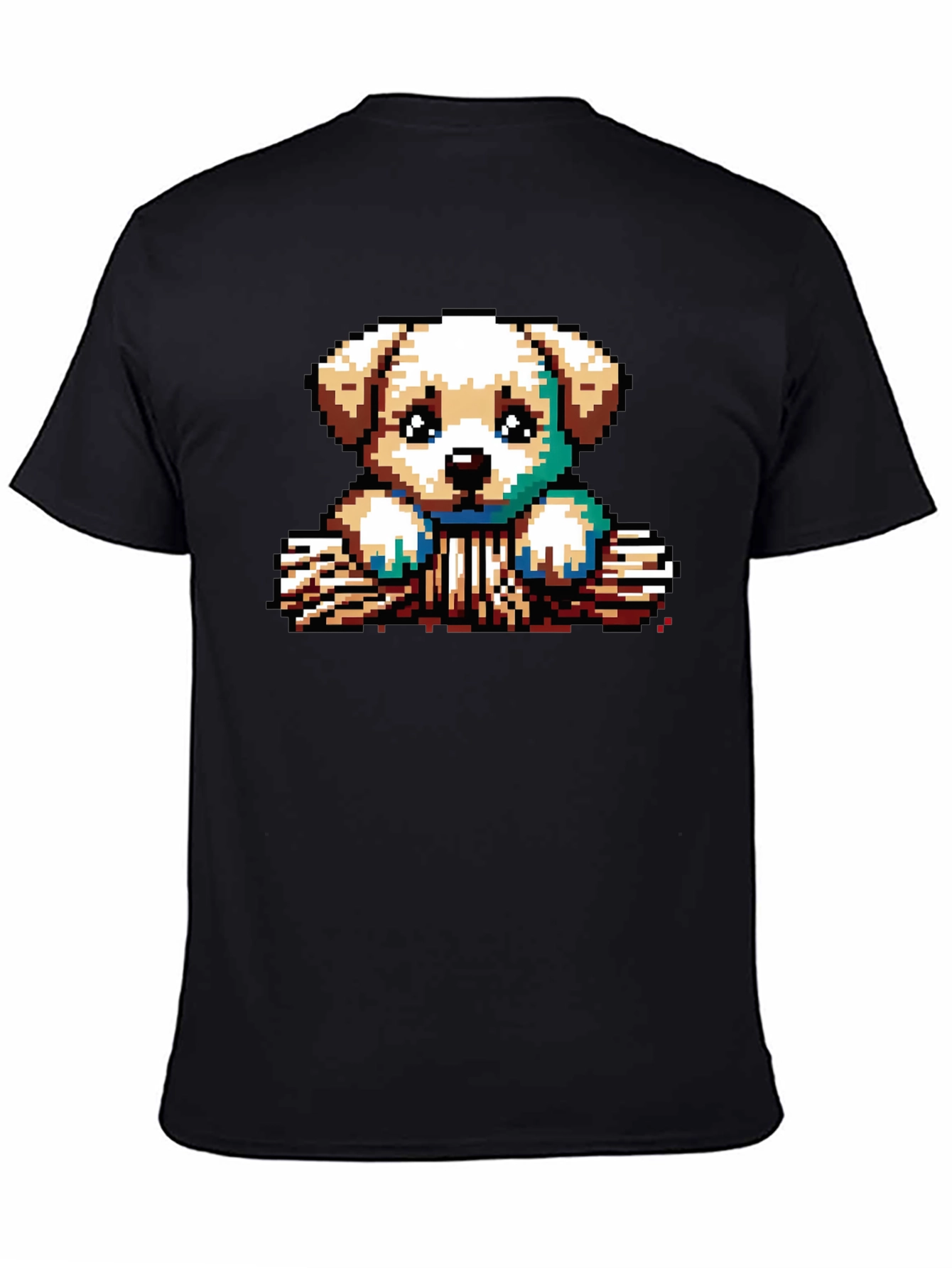Pixel Puppy T-Shirt - Cute 8-Bit Dog Tee
