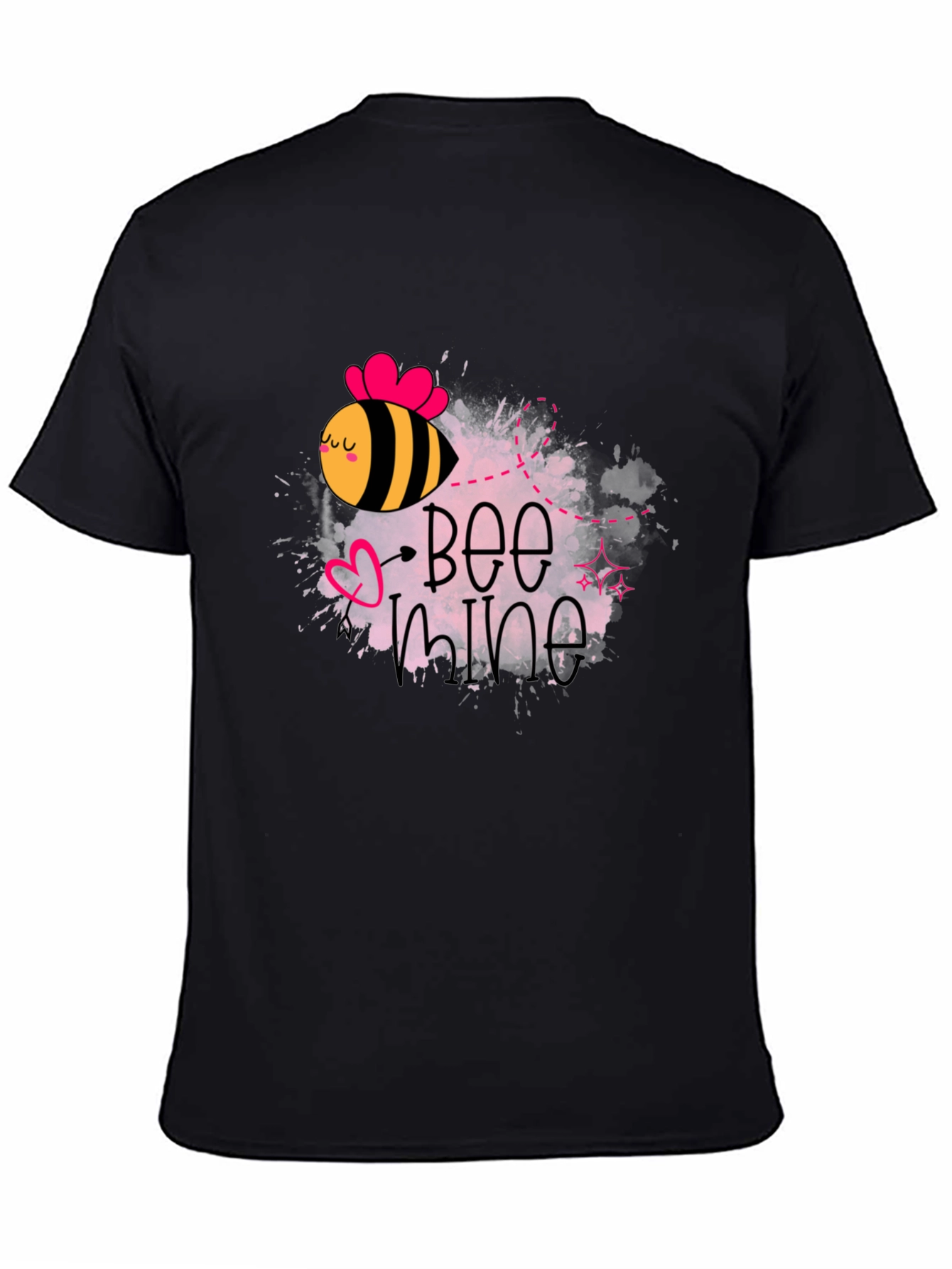Bee Mine Valentines Day Graphic T-Shirt