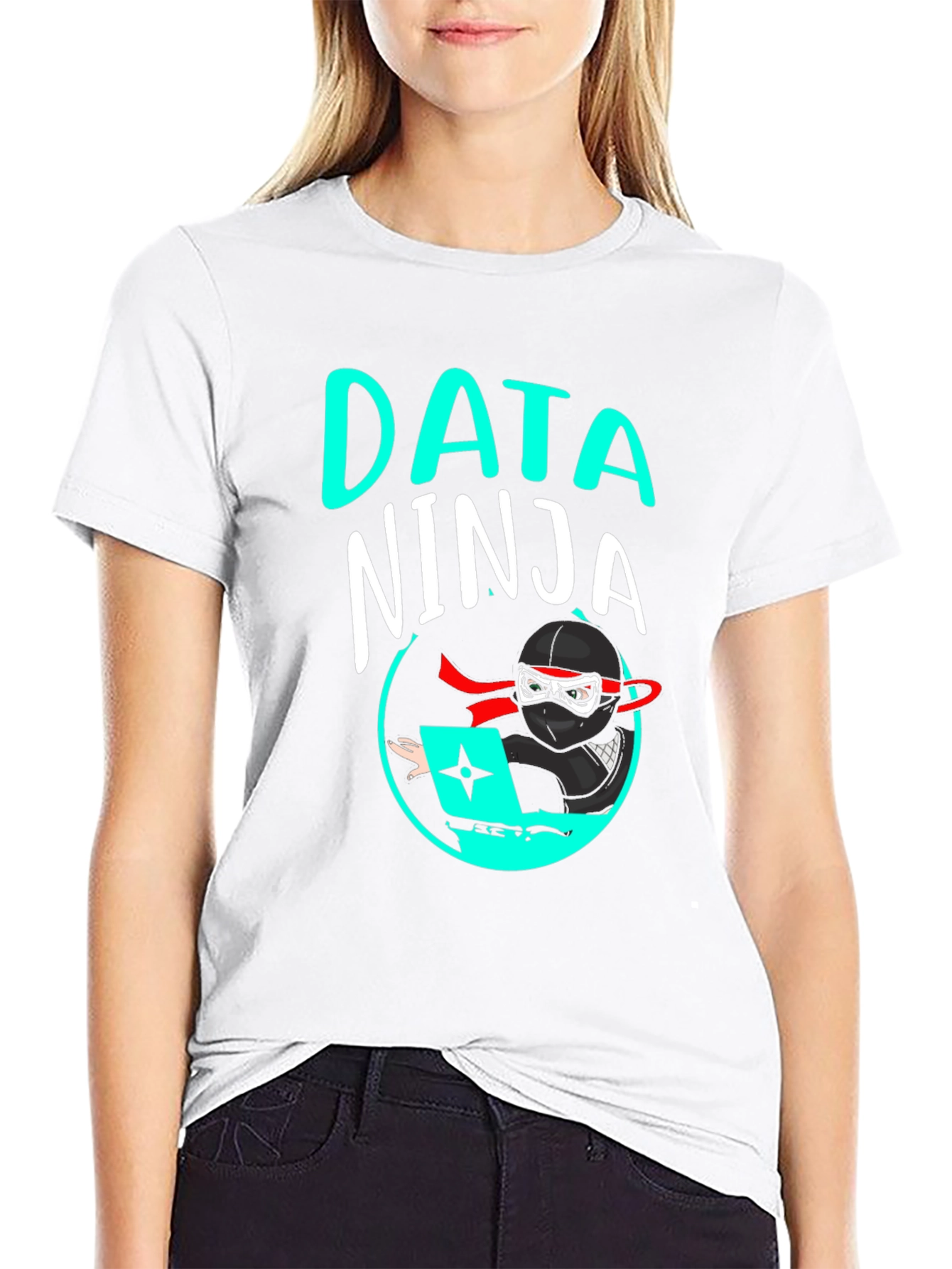 Data Ninja Graphic Tee - Cool Programmer Shirt