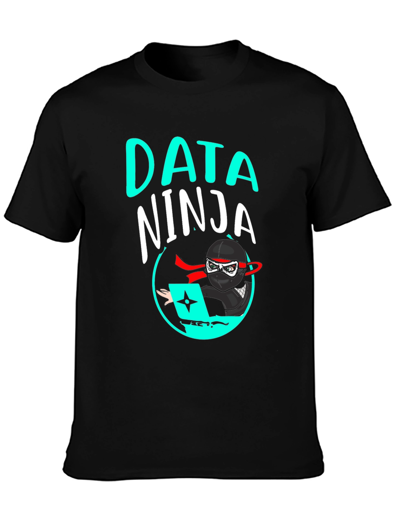 Data Ninja Graphic Tee - Cool Programmer Shirt