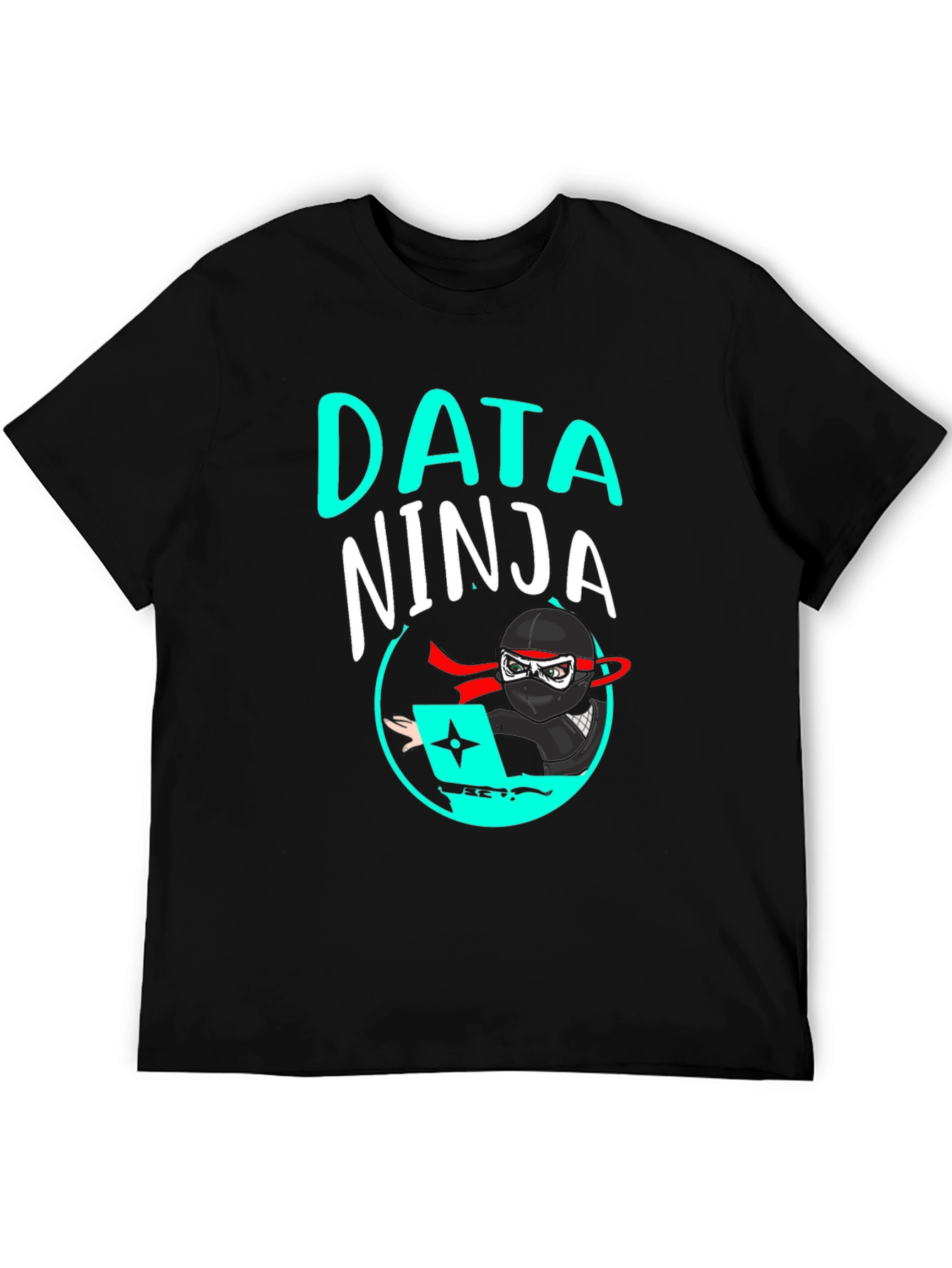 Data Ninja Graphic Tee - Cool Programmer Shirt