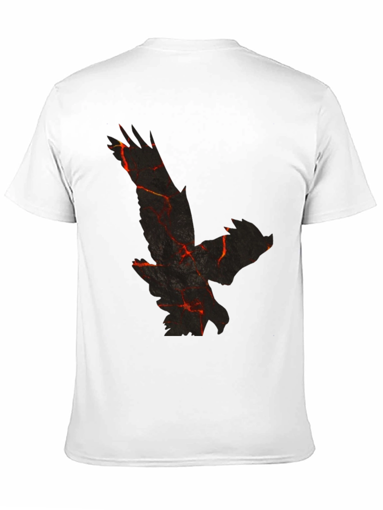 Lava Eagle Graphic Black T-Shirt