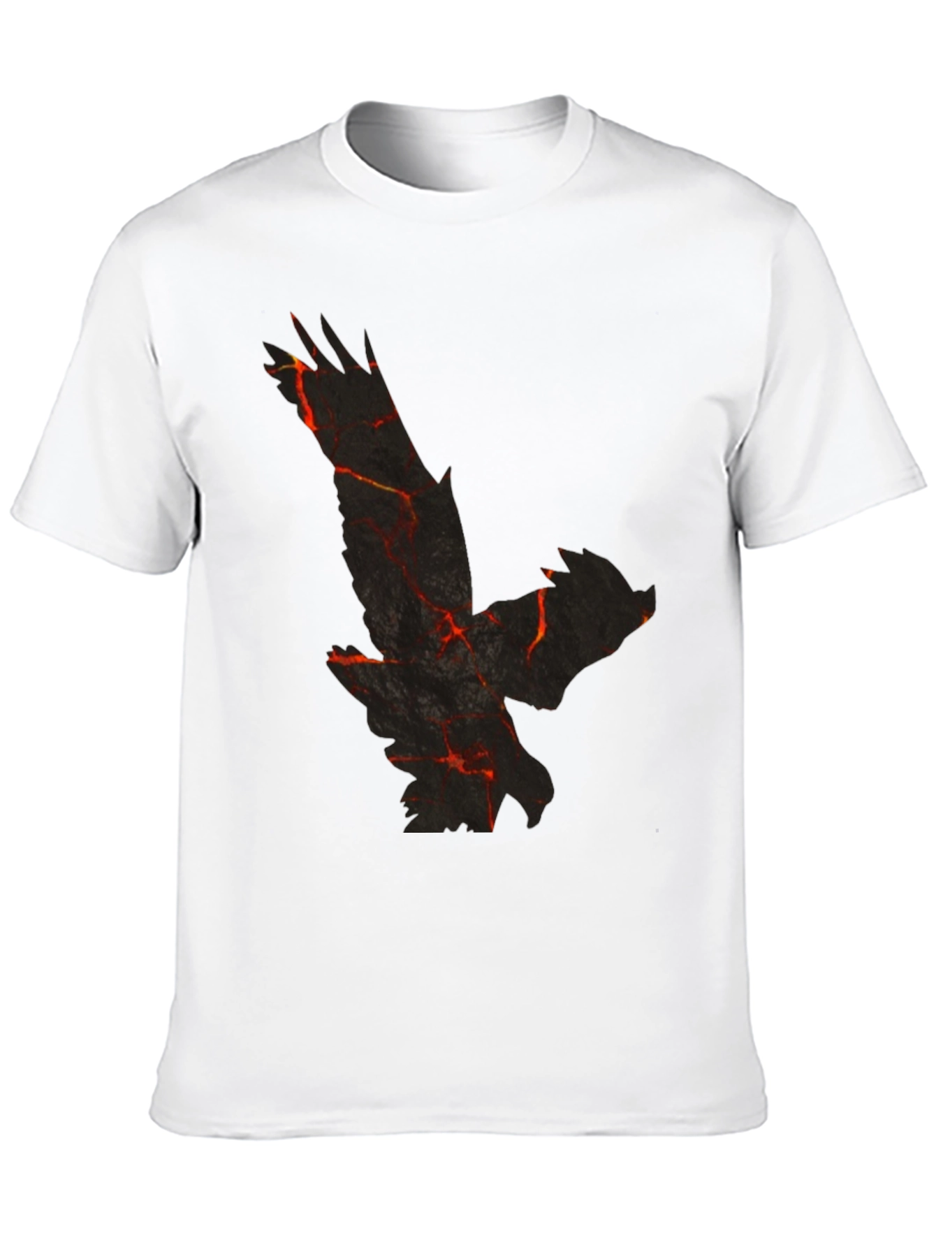 Lava Eagle Graphic Black T-Shirt