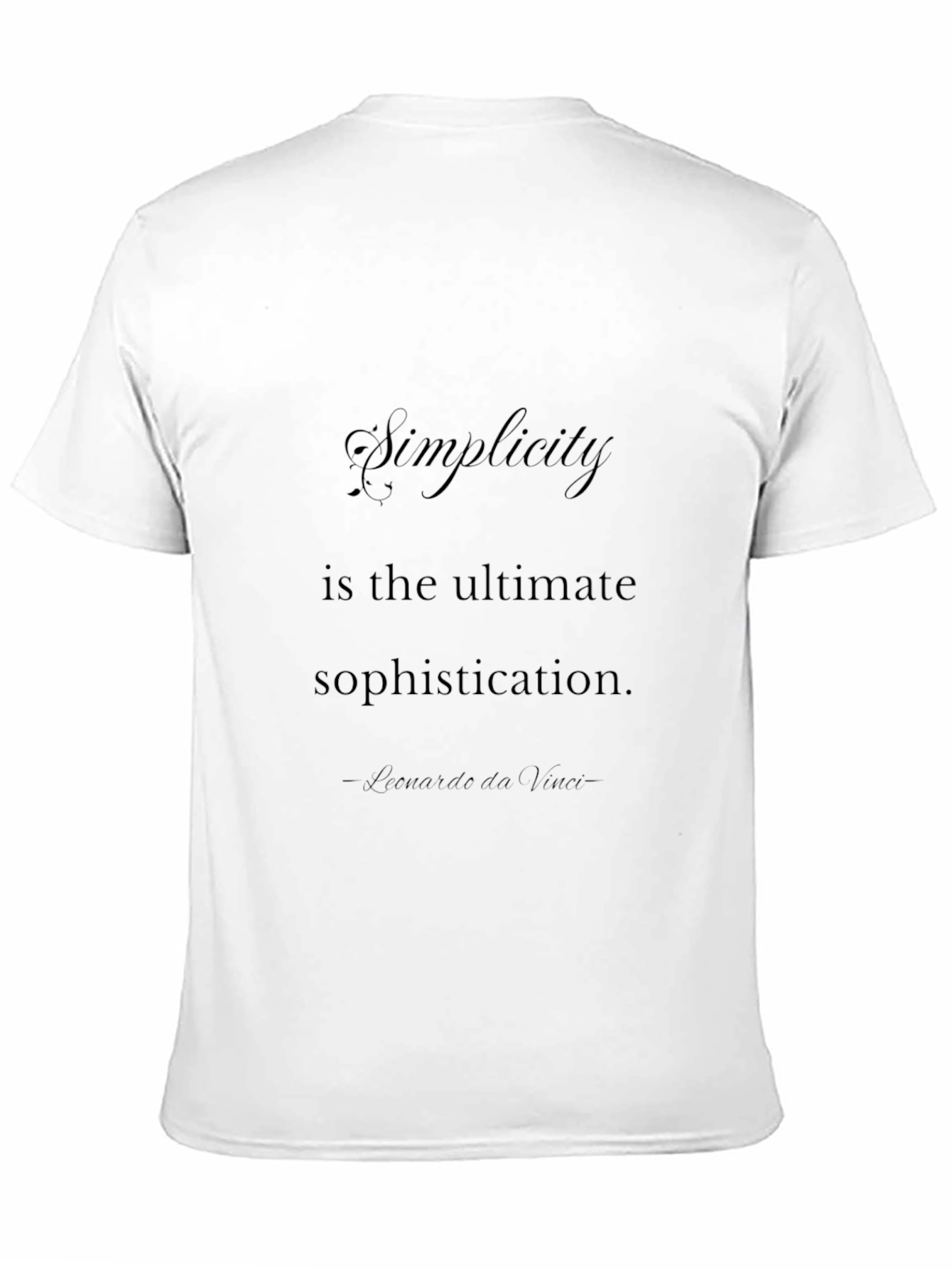 Simplicity Quote T-Shirt