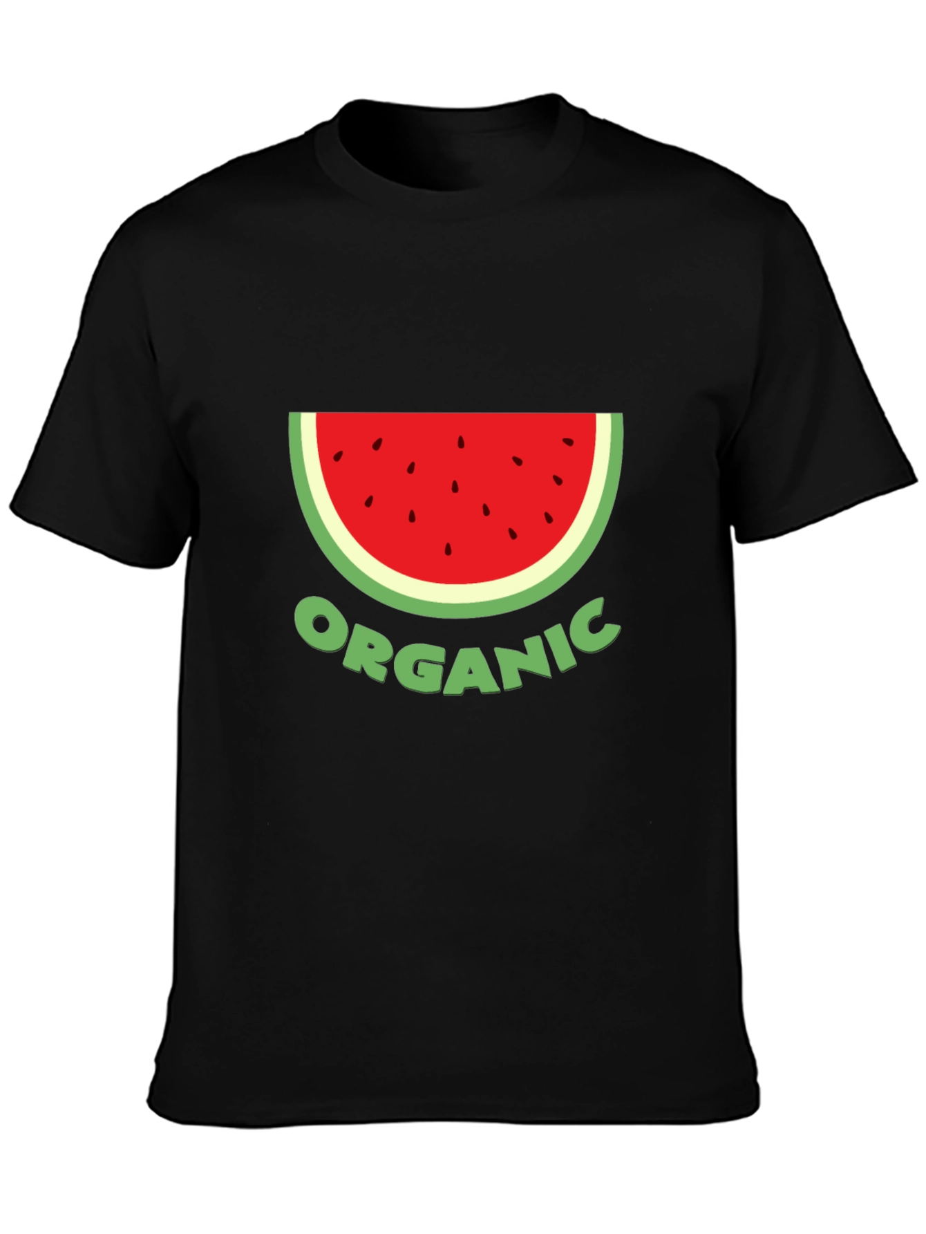 Organic Watermelon Graphic Tee - Unisex Cotton T-Shirt
