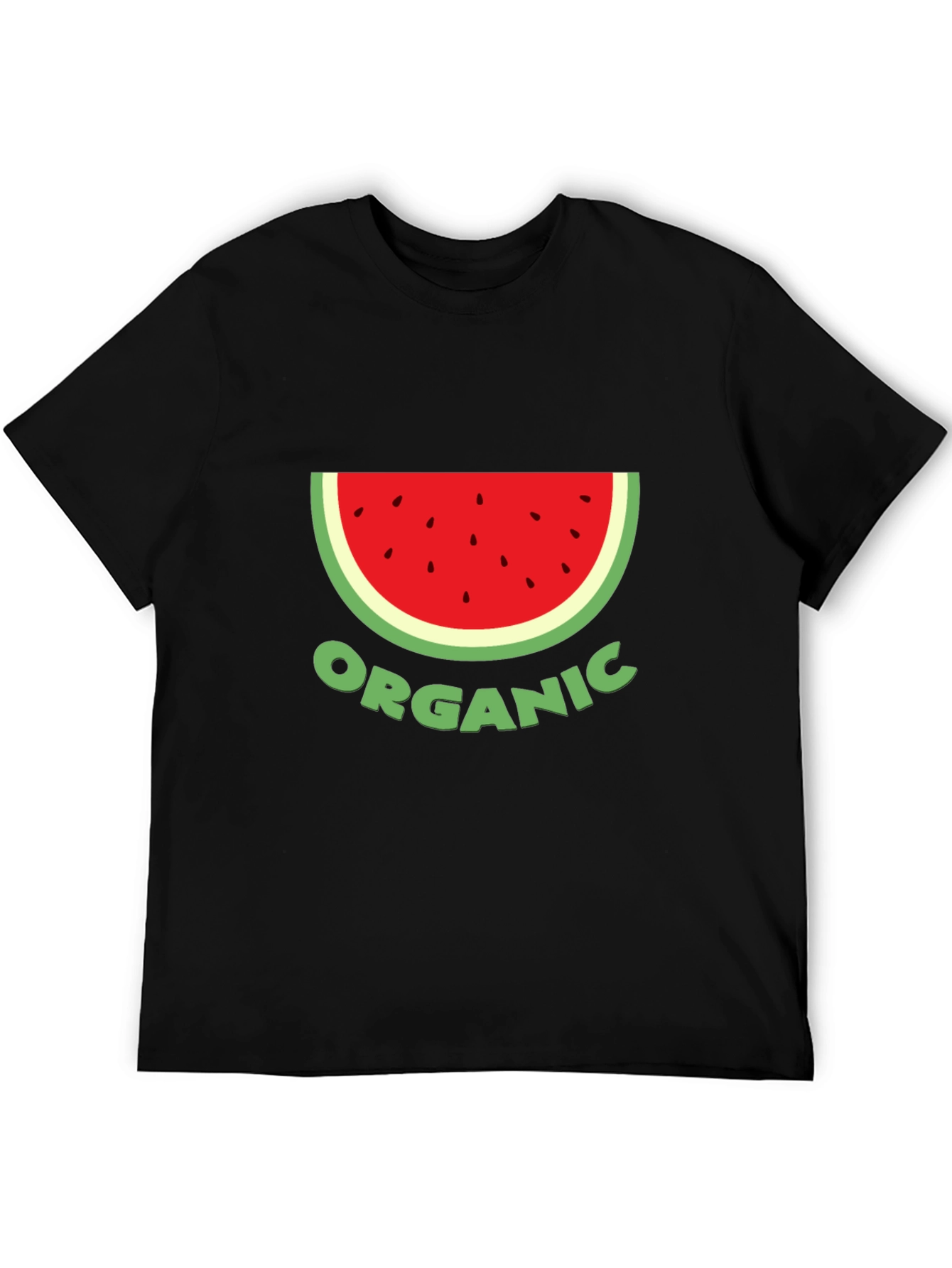 Organic Watermelon Graphic Tee - Unisex Cotton T-Shirt