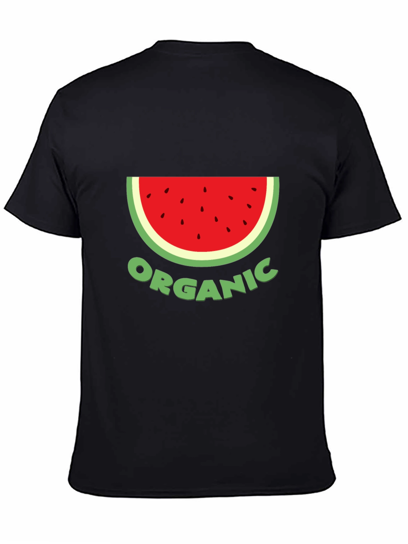 Organic Watermelon Graphic Tee - Unisex Cotton T-Shirt