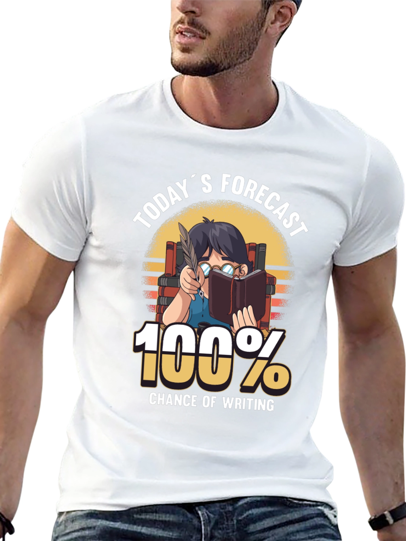 Writers Forecast Tee