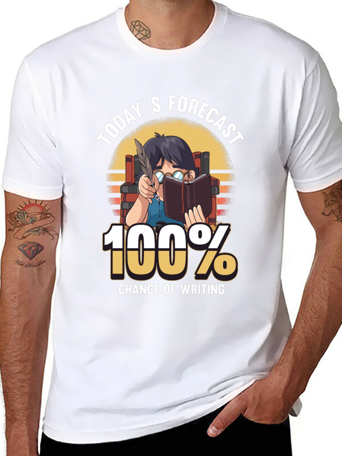 Writers Forecast Tee