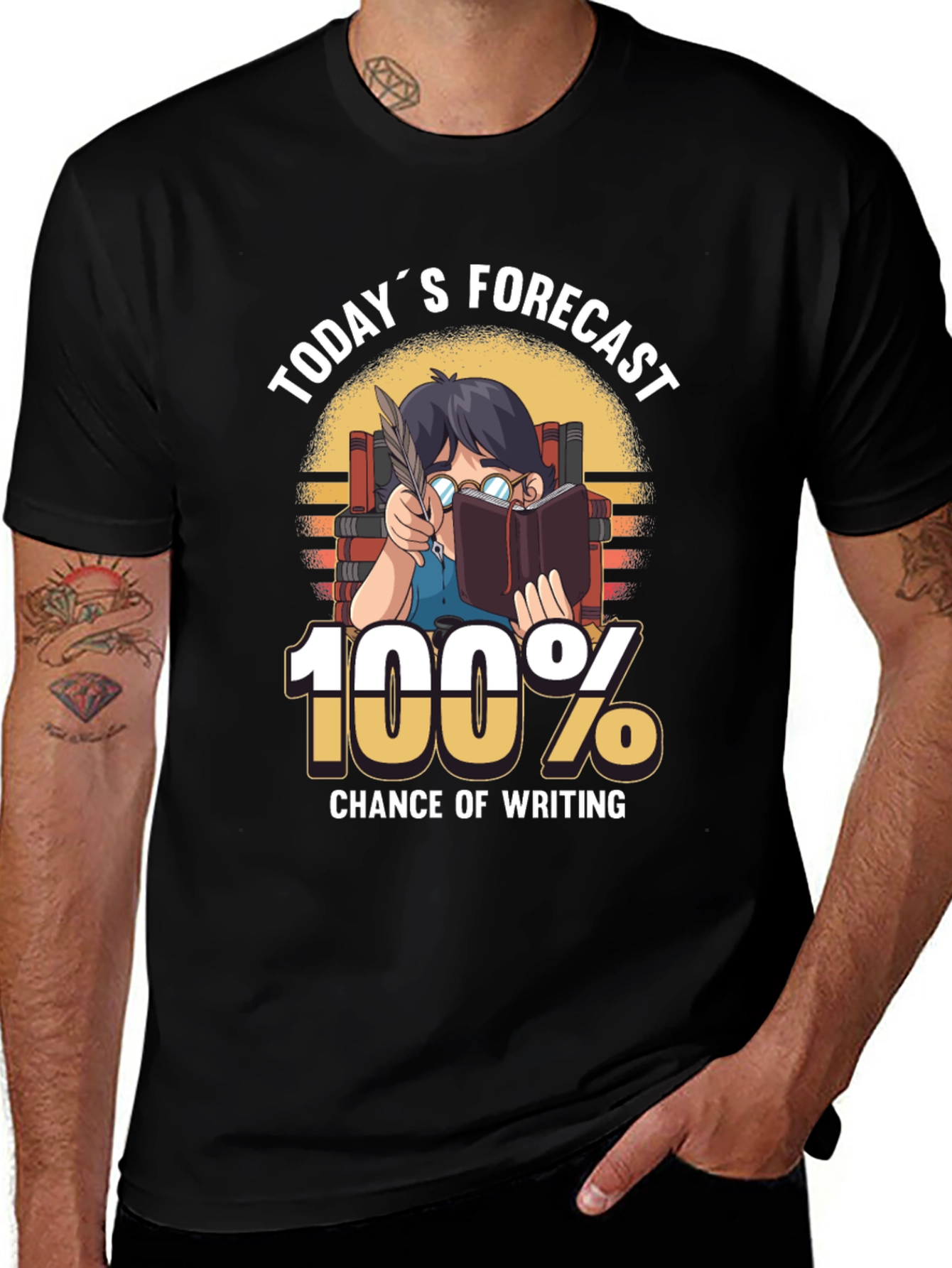 Writers Forecast Tee