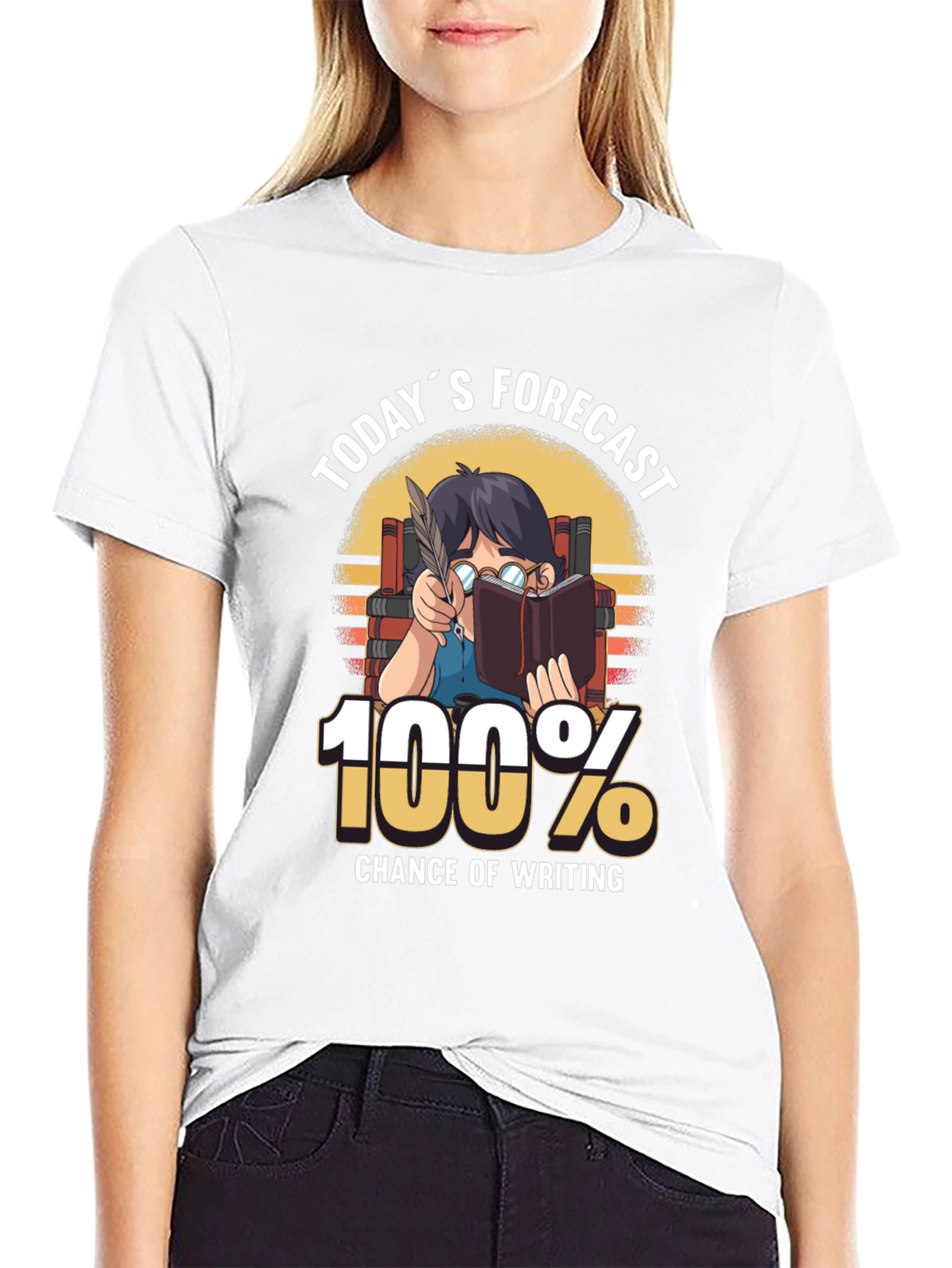 Writers Forecast Tee